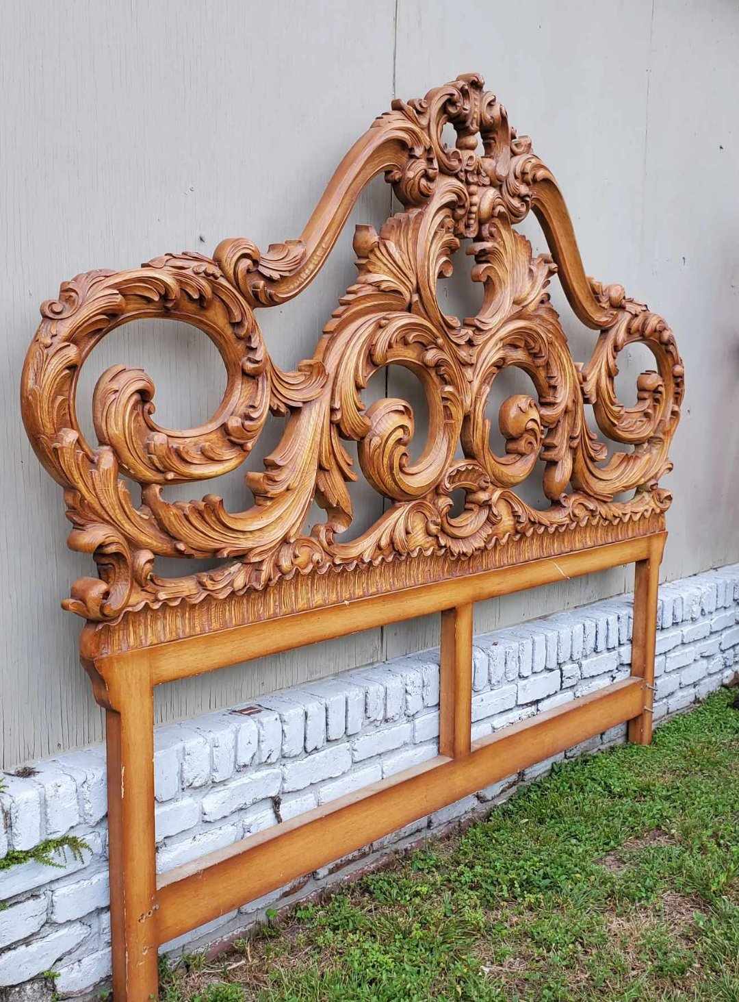 Rococo Style King Headboard**SOLD**SOLD**