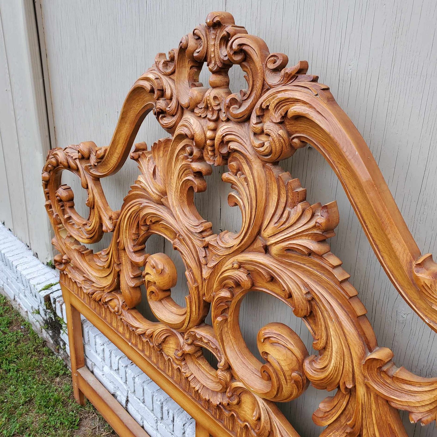 Rococo Style King Headboard**SOLD**SOLD**