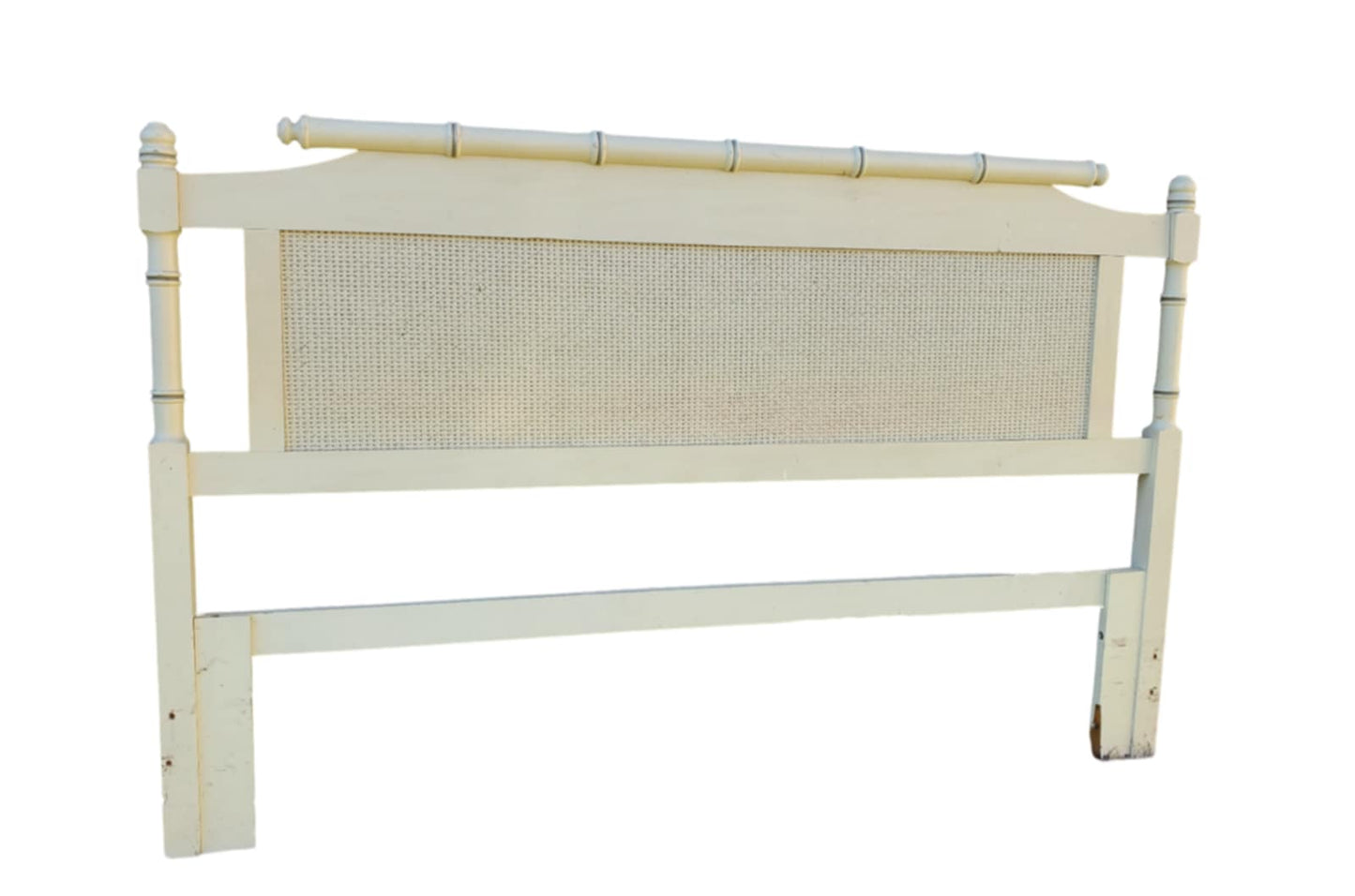 Faux Bamboo Queen Headboard Vintage
