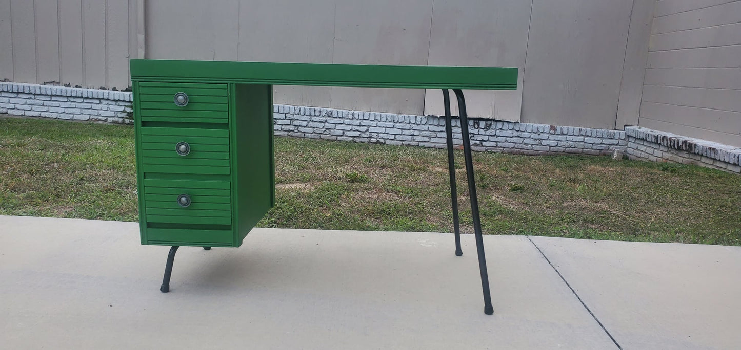 Mid-Century Childs Desk/ Refinished Kid Desk