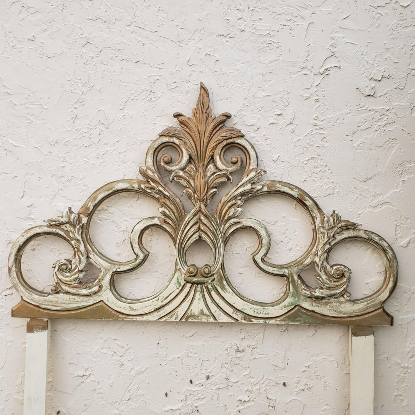 Rococo Style Headboard/ Hollywood Regency Style Queen Headboard