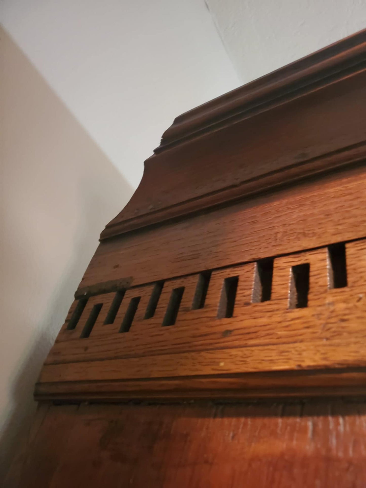 Antique Desk/ Antique Bookcase/ 1800's Large Bookcase/ Large Desk