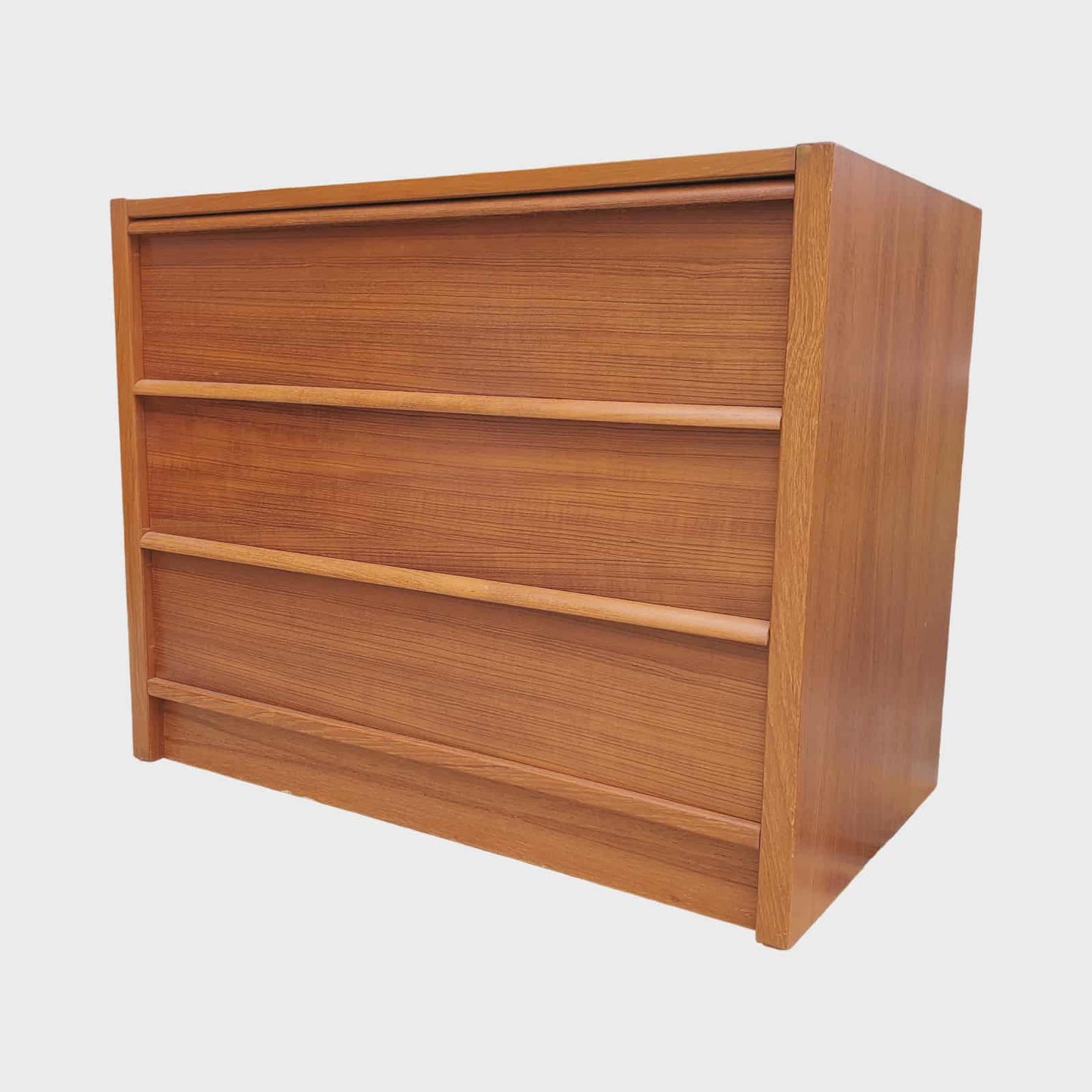 Mid-Century Modern Jesper Oversized Nightstands/ Danish Modern Small Chests Pair