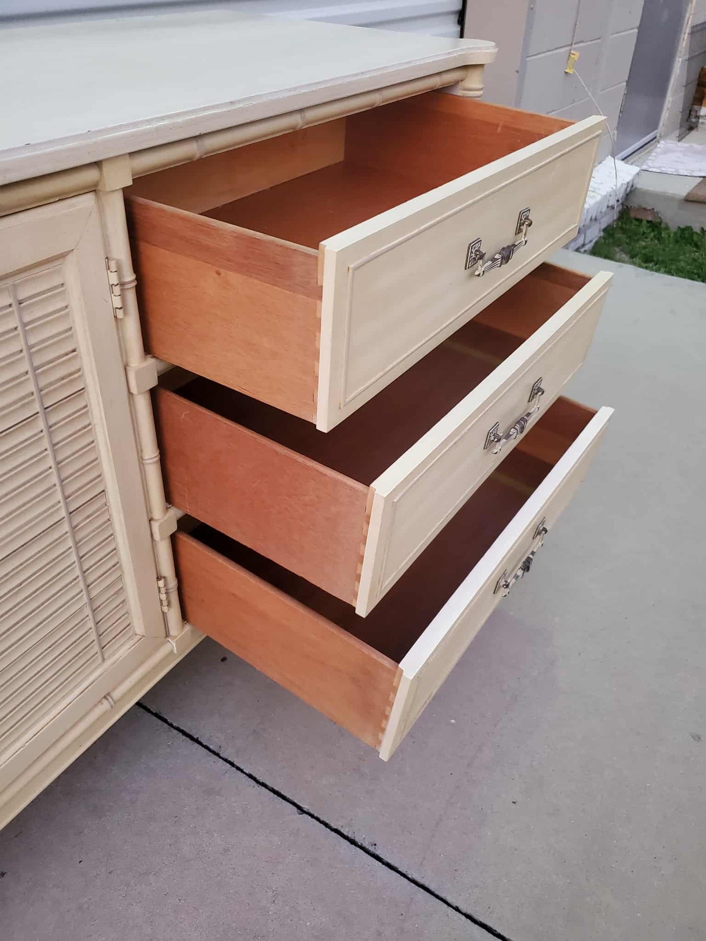 Henry Link Bali Hai Dresser/ Henry Link Faux Bamboo Dresser