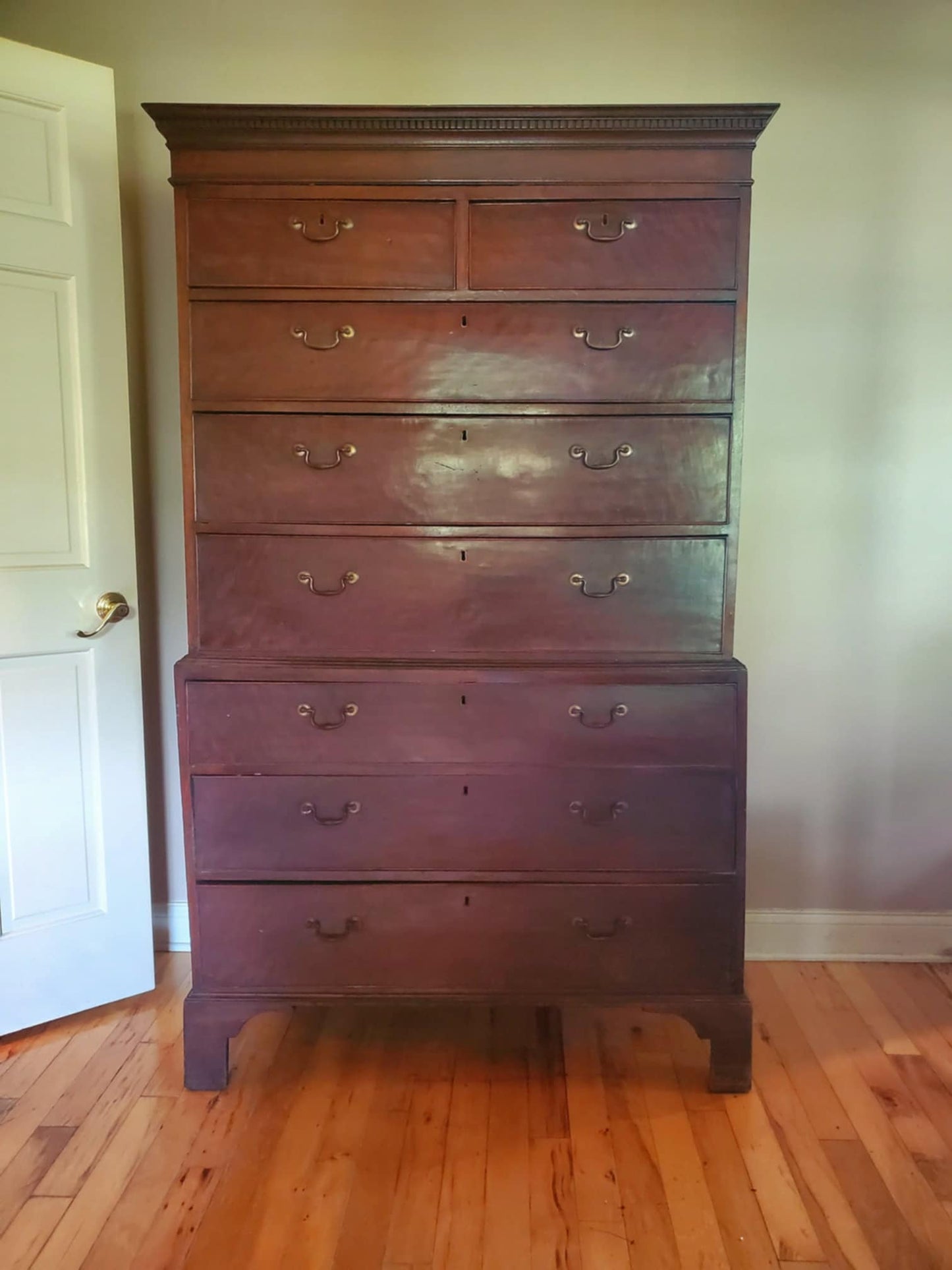 Antique 18th Century Georgain Style Tallboy Chest