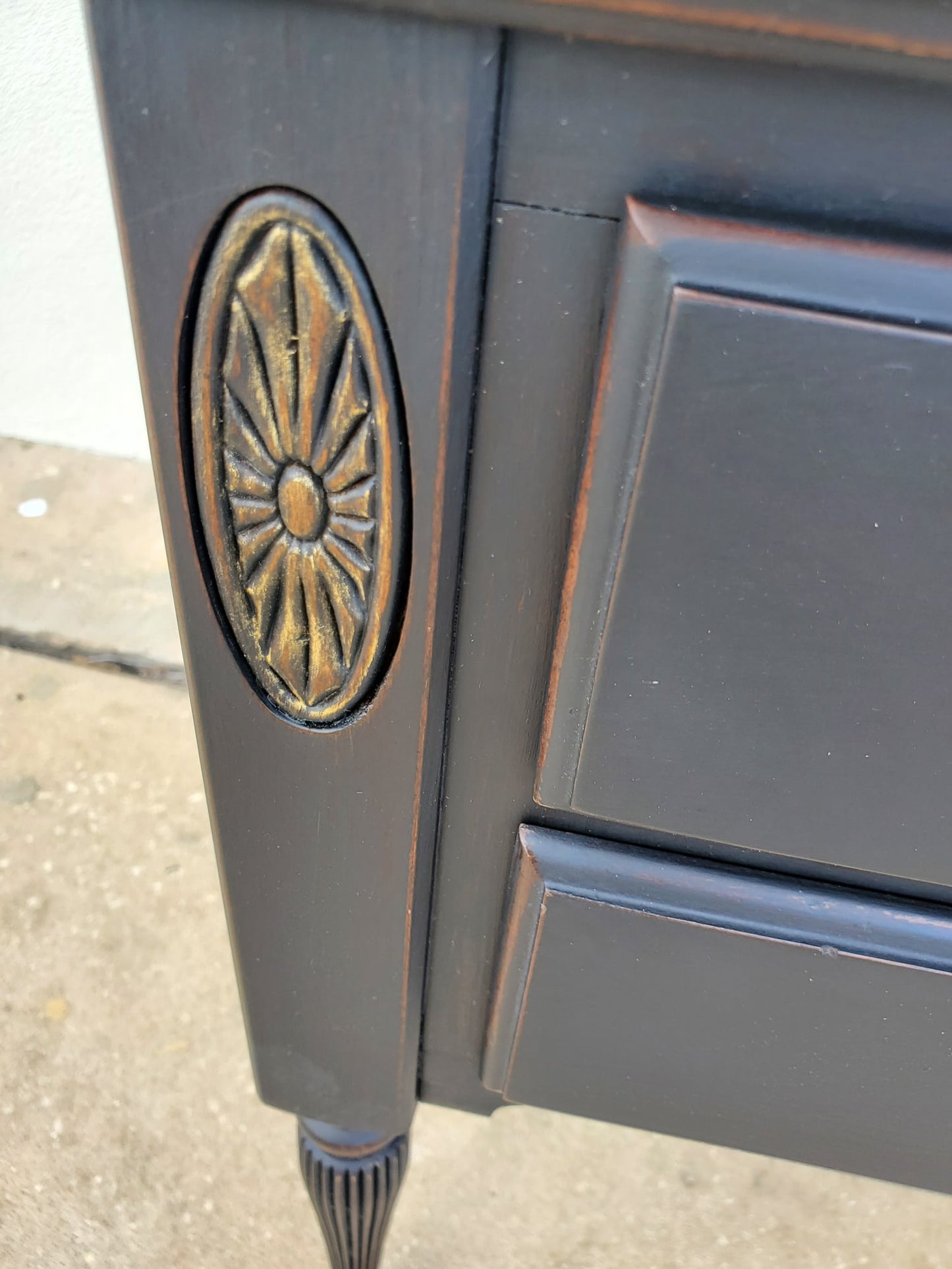 SOLD**SOLD**Ethan Allen Vintage Nightstands/ Ethan Allen Vintage End Tables/ Vintage Two Drawer Tables/ Pair of Refinished Tables