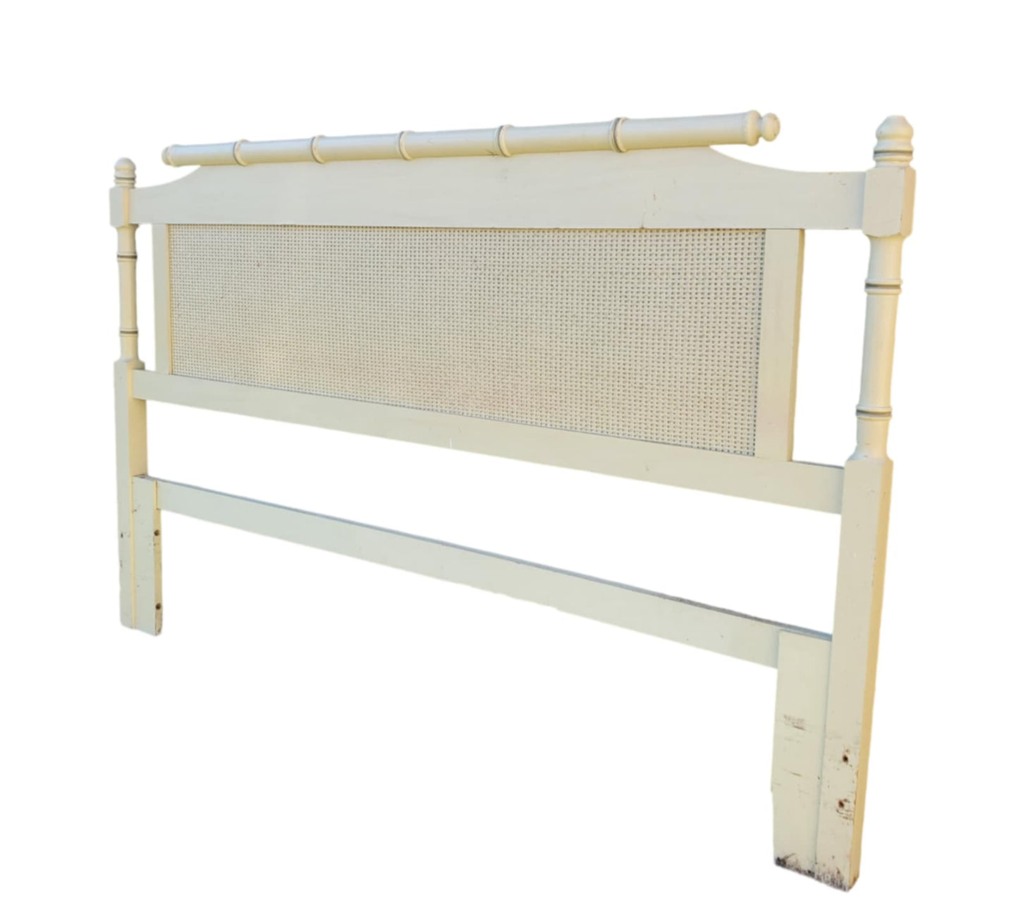 Faux Bamboo Queen Headboard Vintage