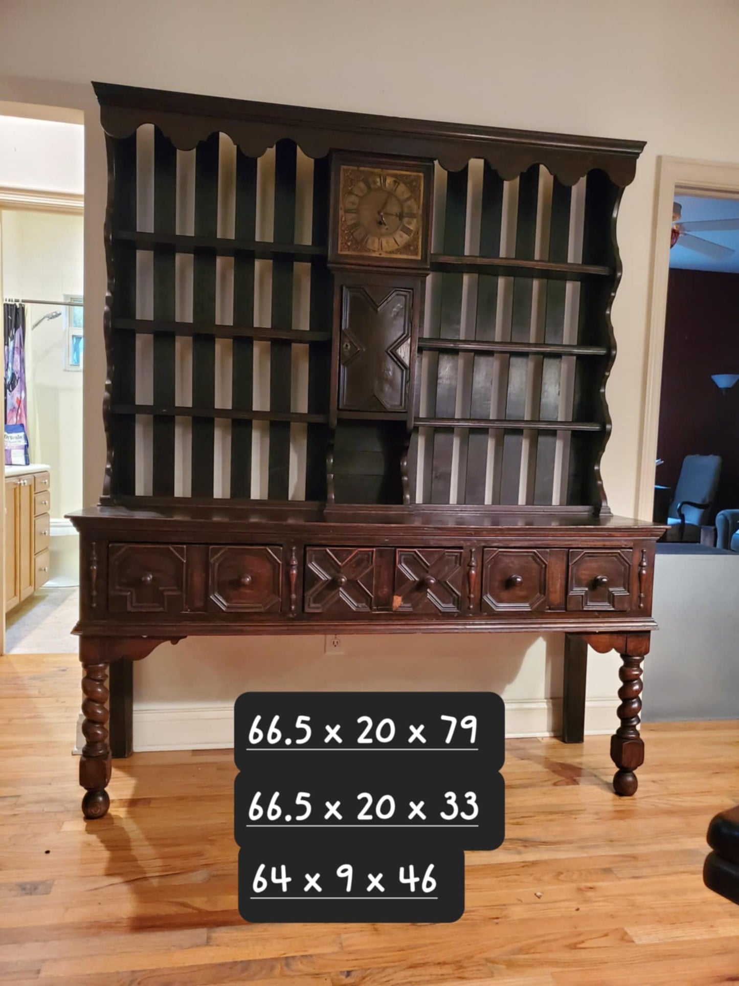 SOLD**SOLD**Antique Welsh Dresser/ Antique Sideboard/ Antique Hutch