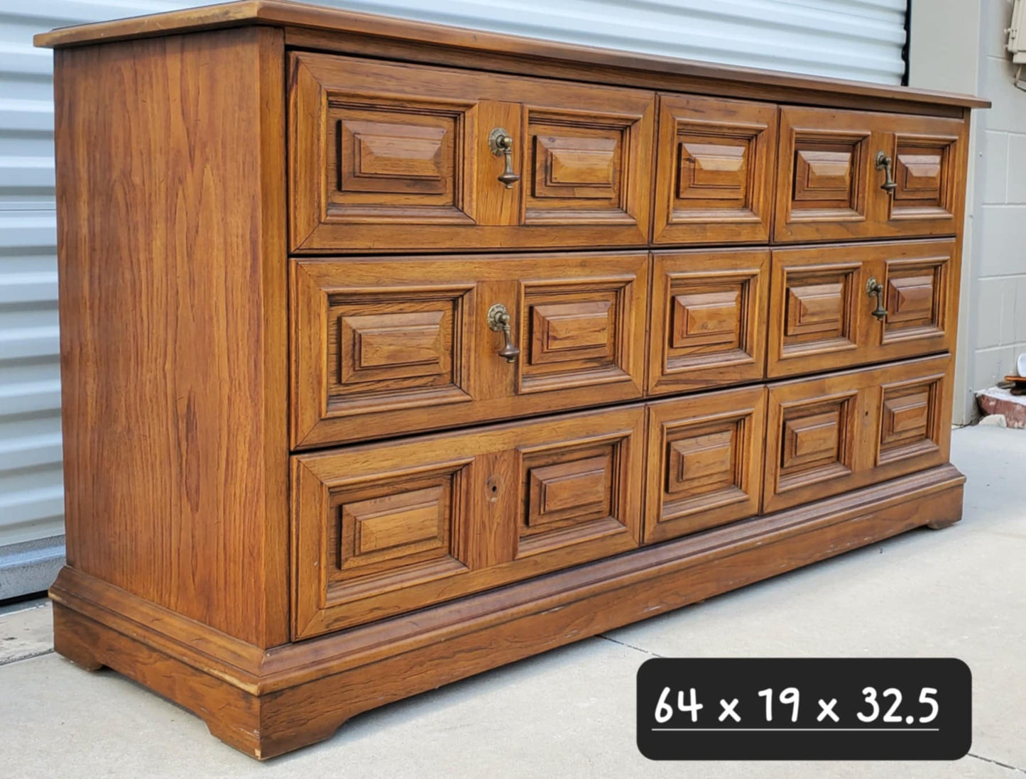 Vintage Drexel Spanish Colonial Dresser