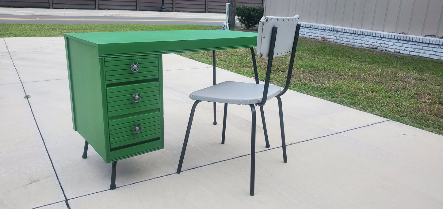 Mid-Century Childs Desk/ Refinished Kid Desk