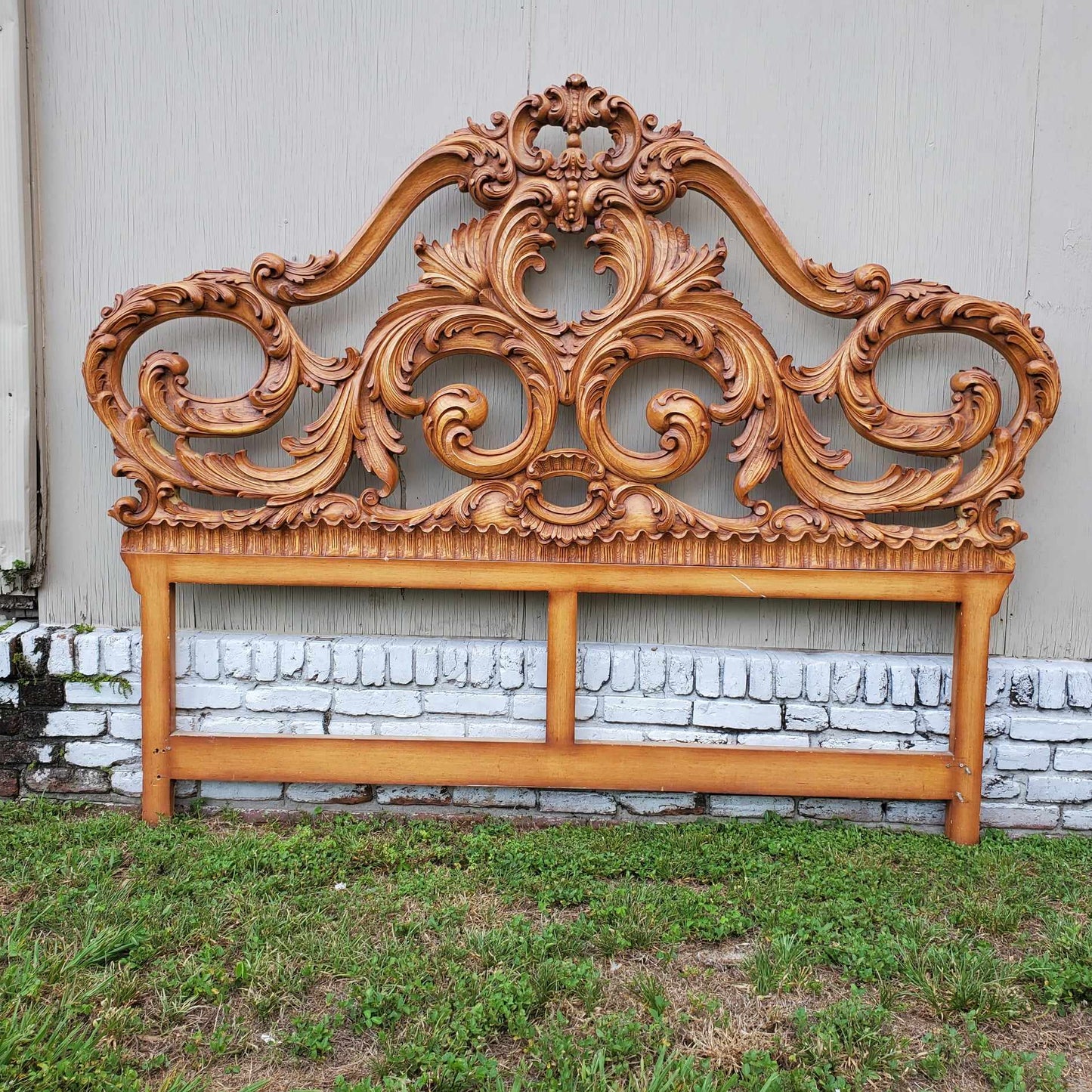 Rococo Style King Headboard**SOLD**SOLD**