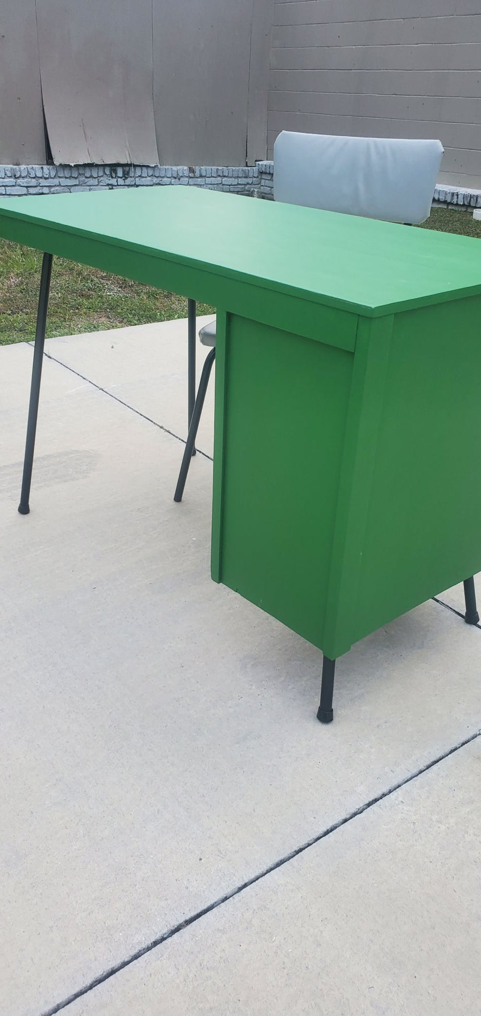 Mid-Century Childs Desk/ Refinished Kid Desk