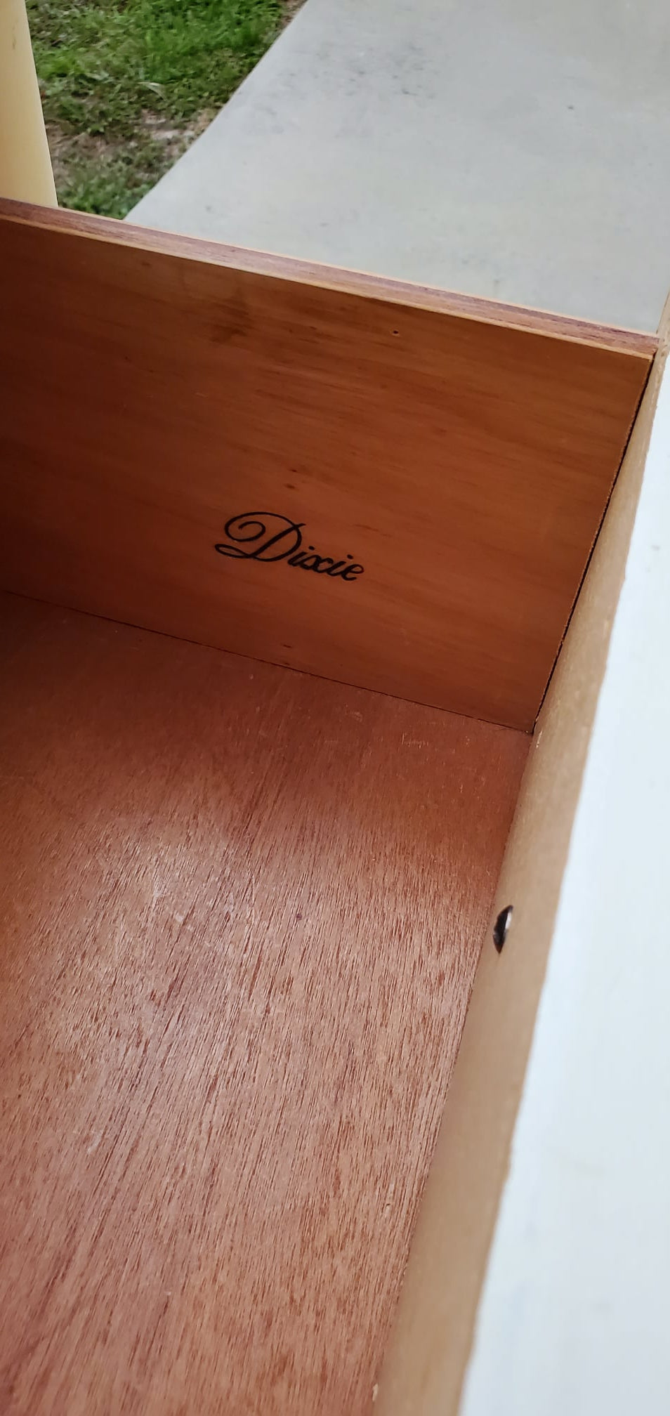 Dixie Vintage Rattan Chest/ Vintage Rattan Drawer Front Chest