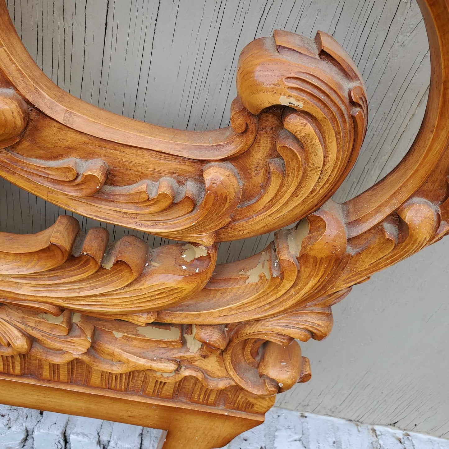 Rococo Style King Headboard**SOLD**SOLD**