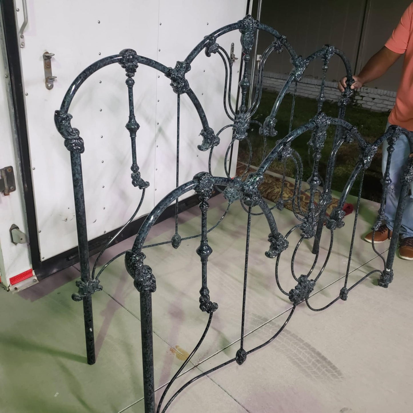 Queen Wrought Iron Bed