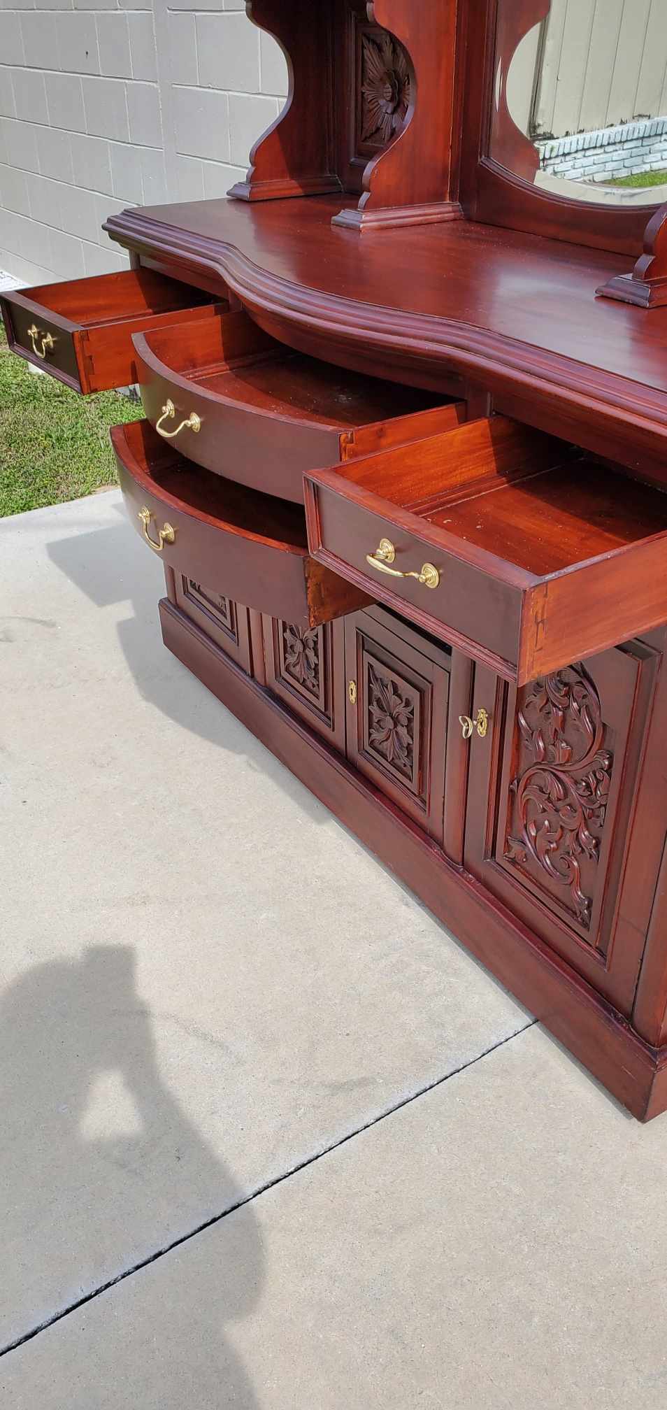 Antique Hutch Reproduction/ Vintage Hutch