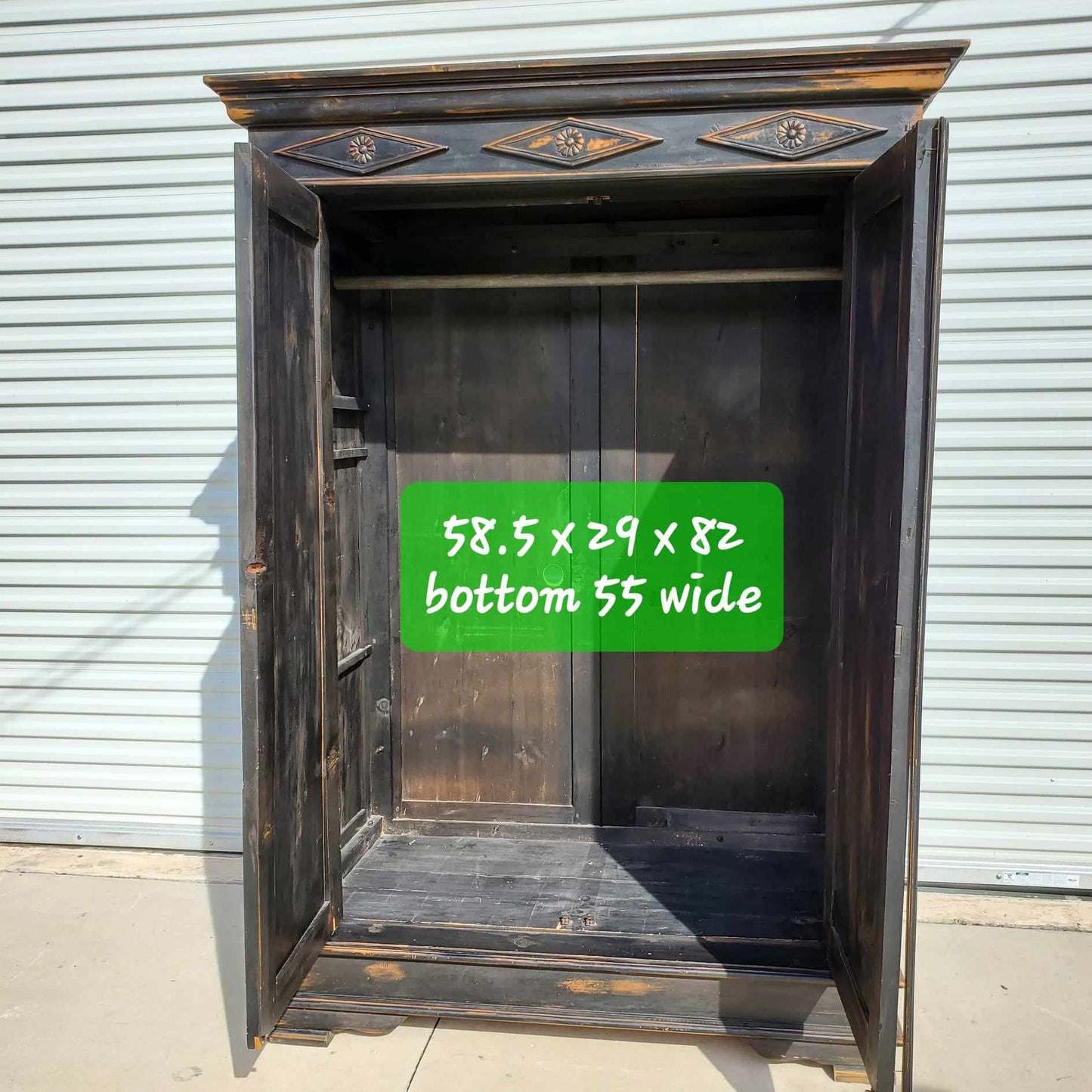 SOLD**SOLD**American Antique Wardrobe (Early American)