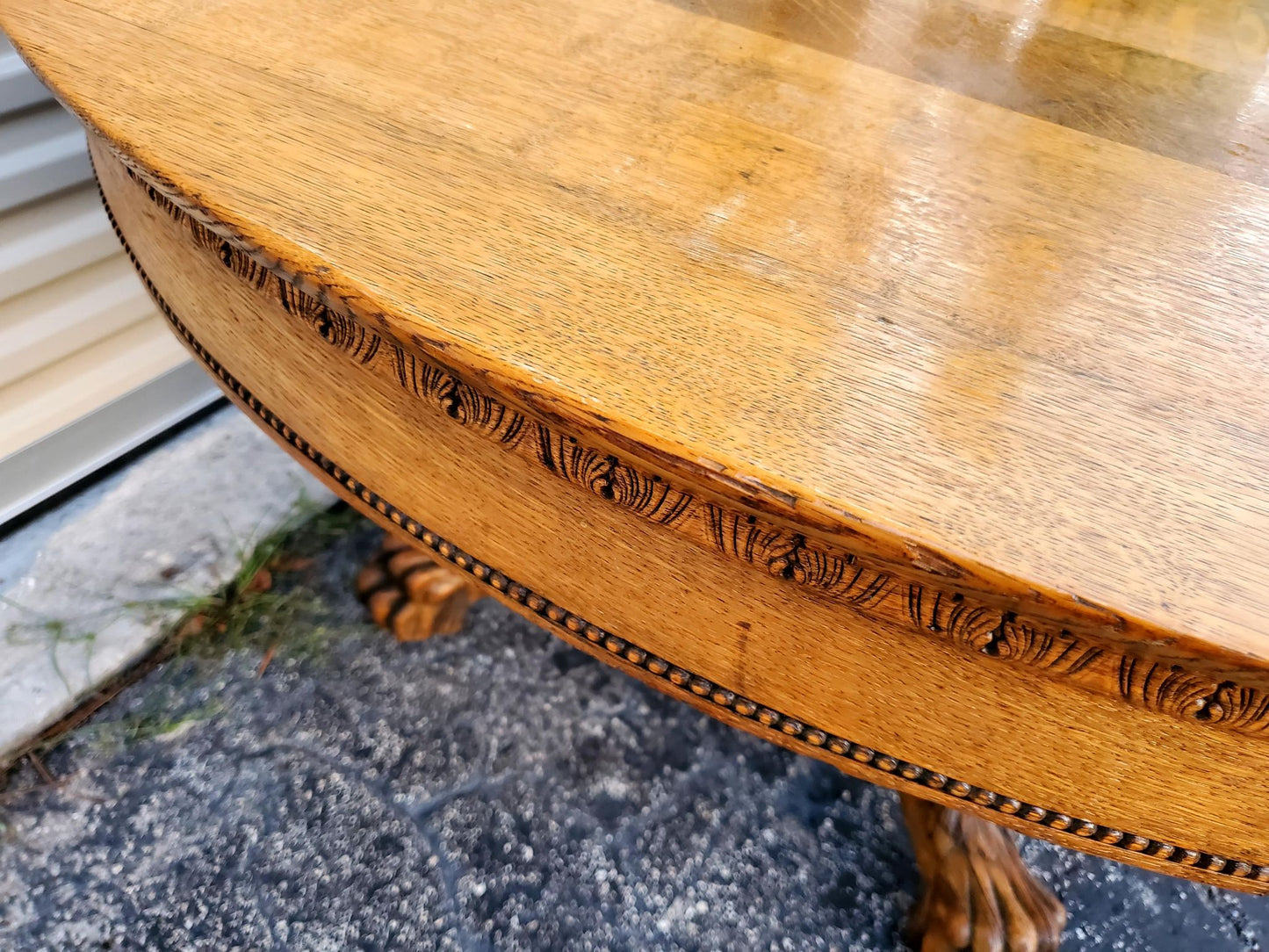 Antique Claw Foot Table