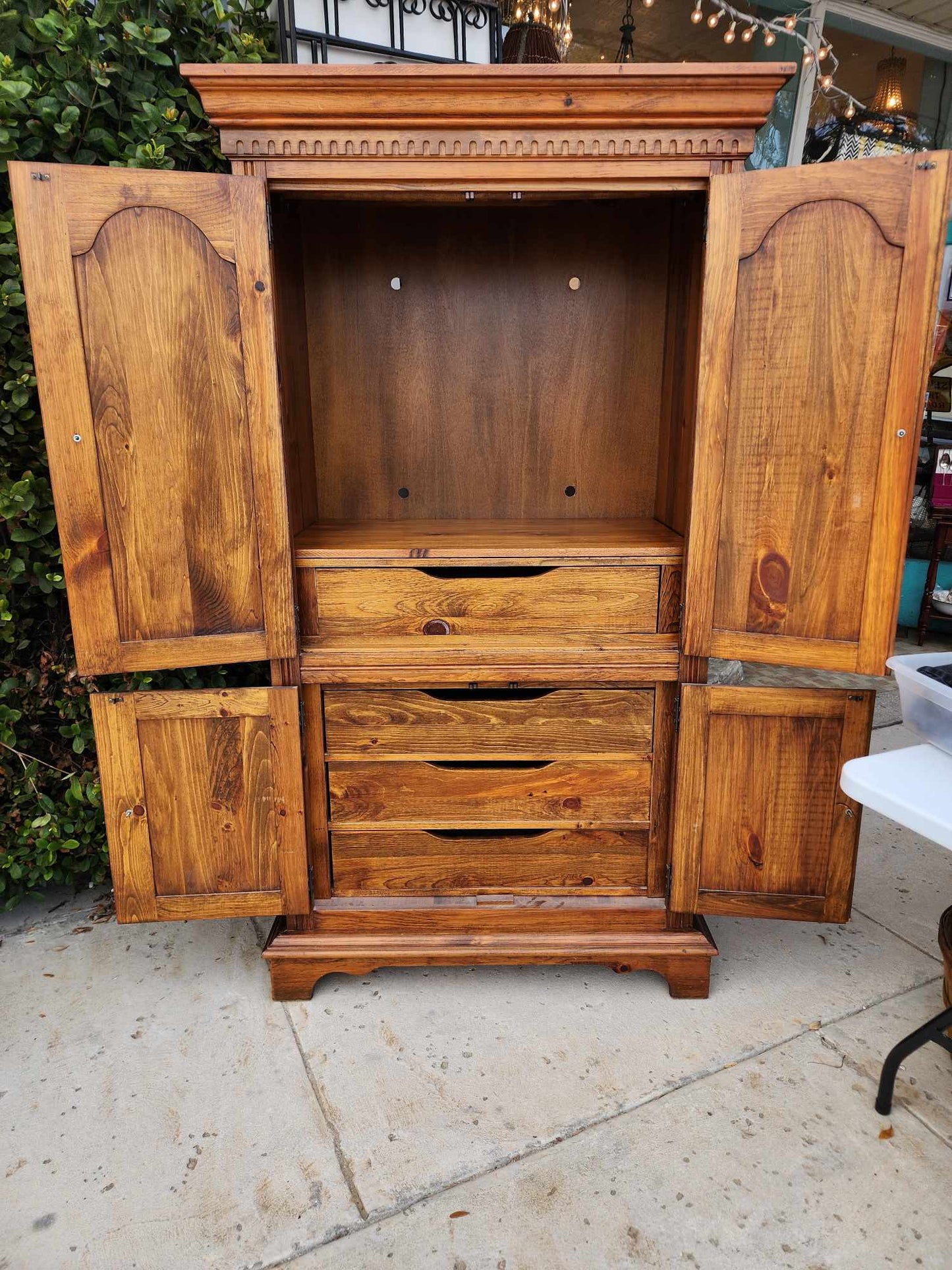 Modern Pine Wardrobe