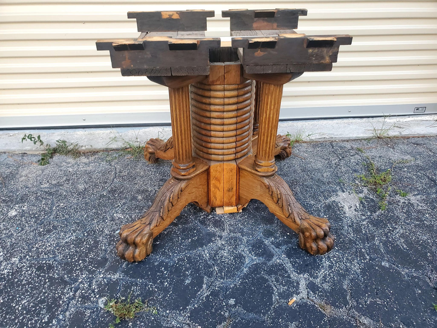 Antique Claw Foot Table