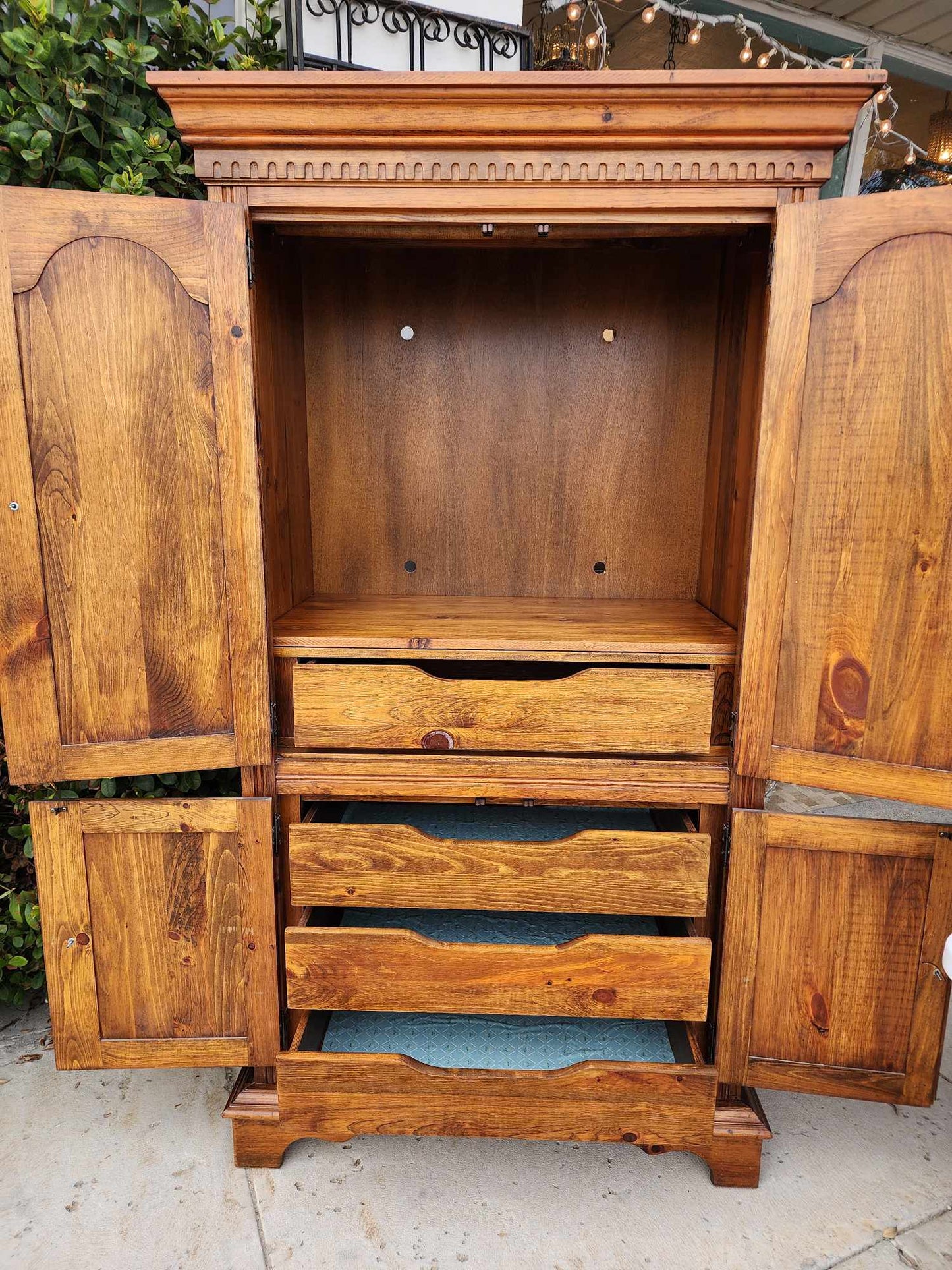 Modern Pine Wardrobe