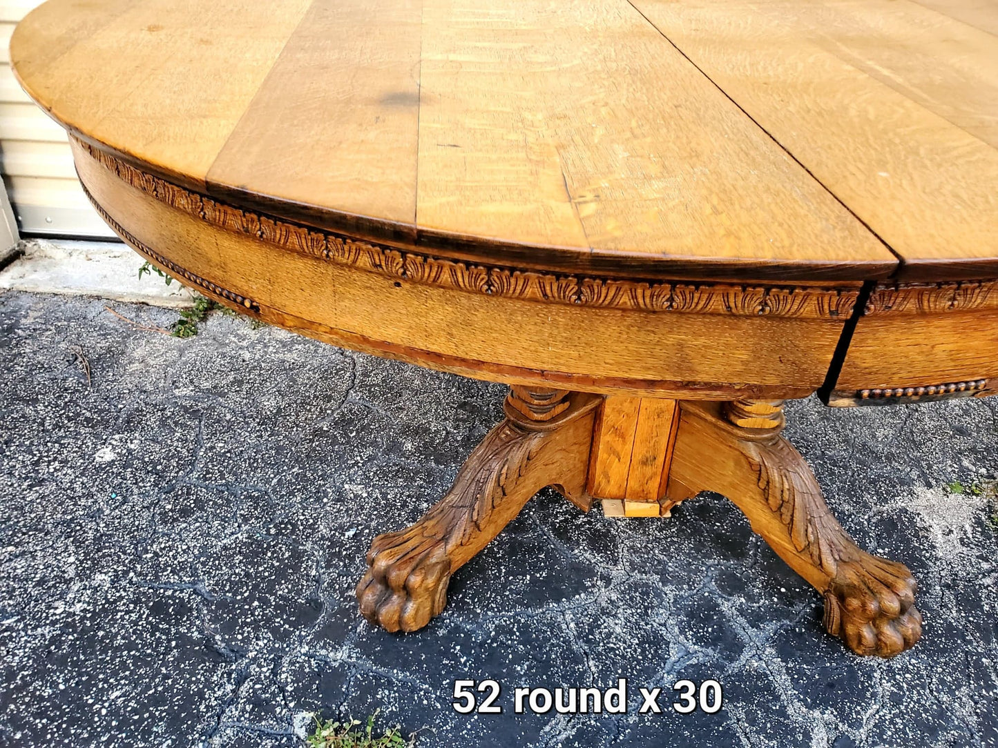 Antique Claw Foot Table