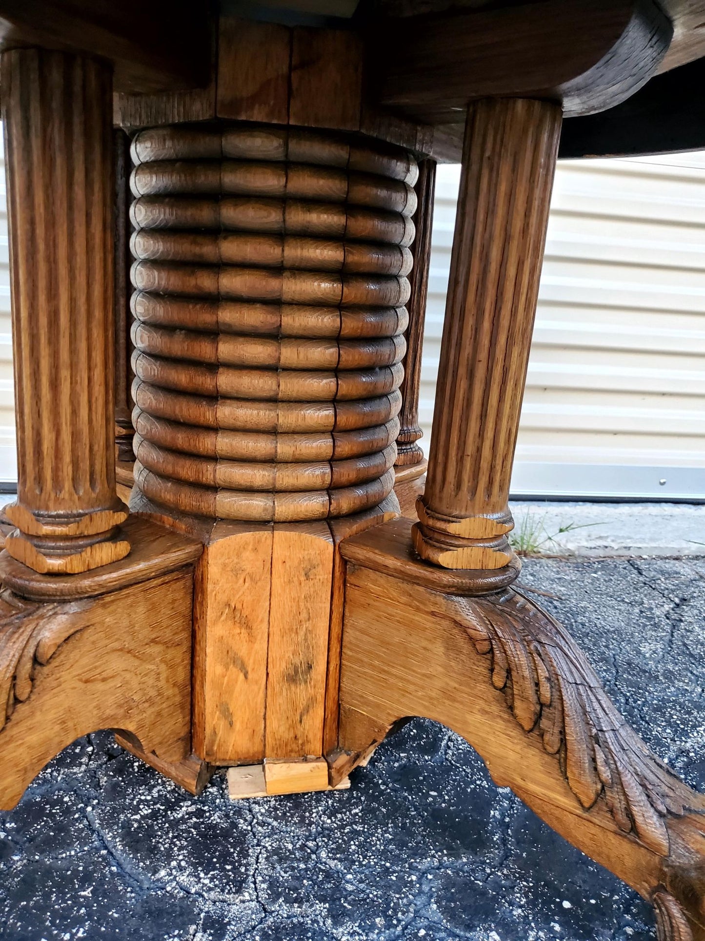 Antique Claw Foot Table