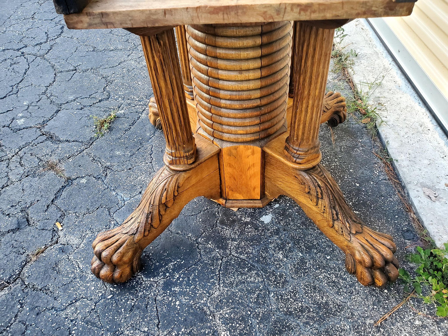 Antique Claw Foot Table