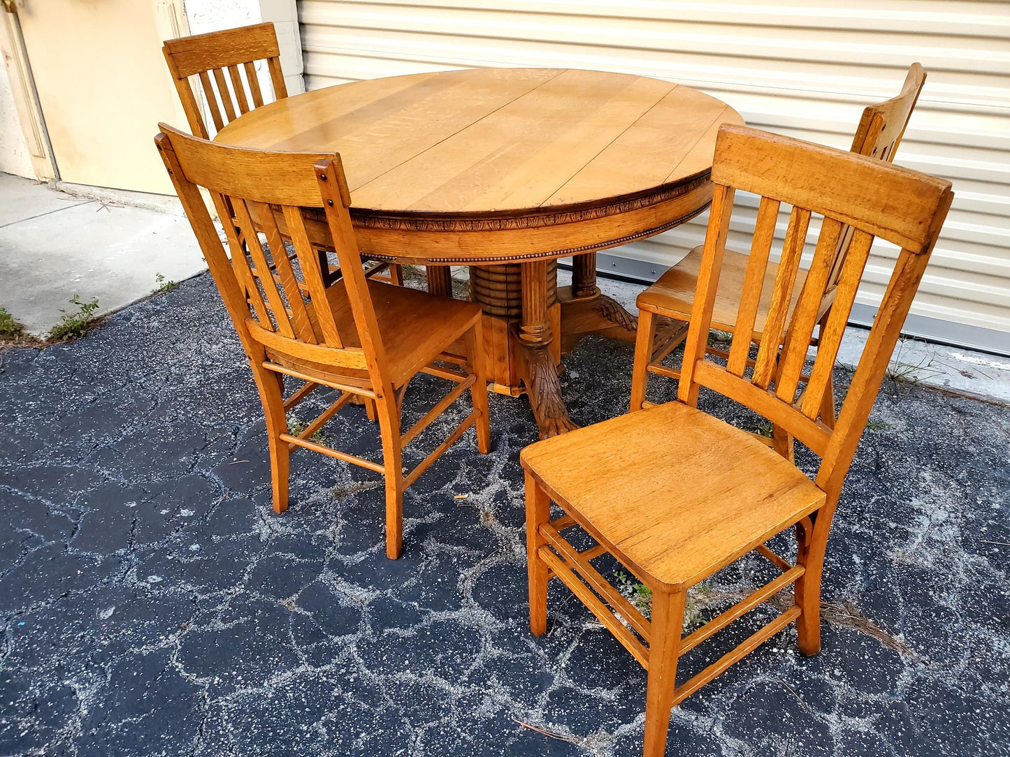 Antique Claw Foot Table
