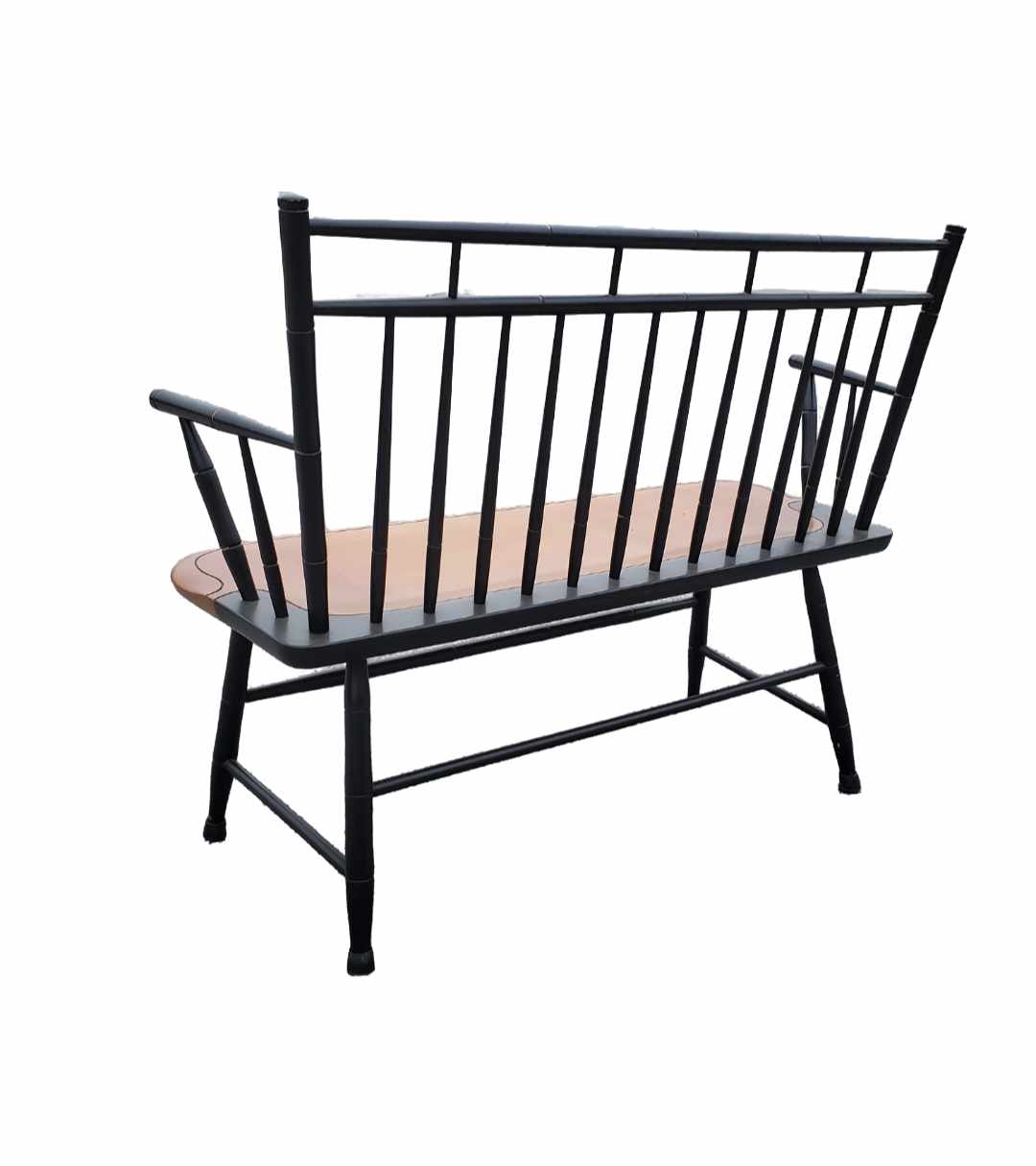 Hitchcock Birdcage Style Deacons Bench **SOLD**