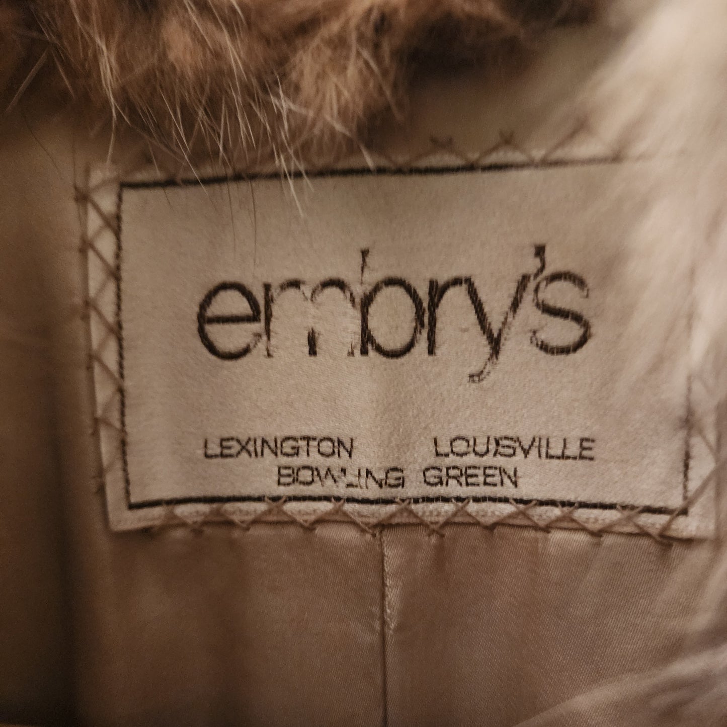 SOLD**SOLD**Embry's Vintage Fur Coat