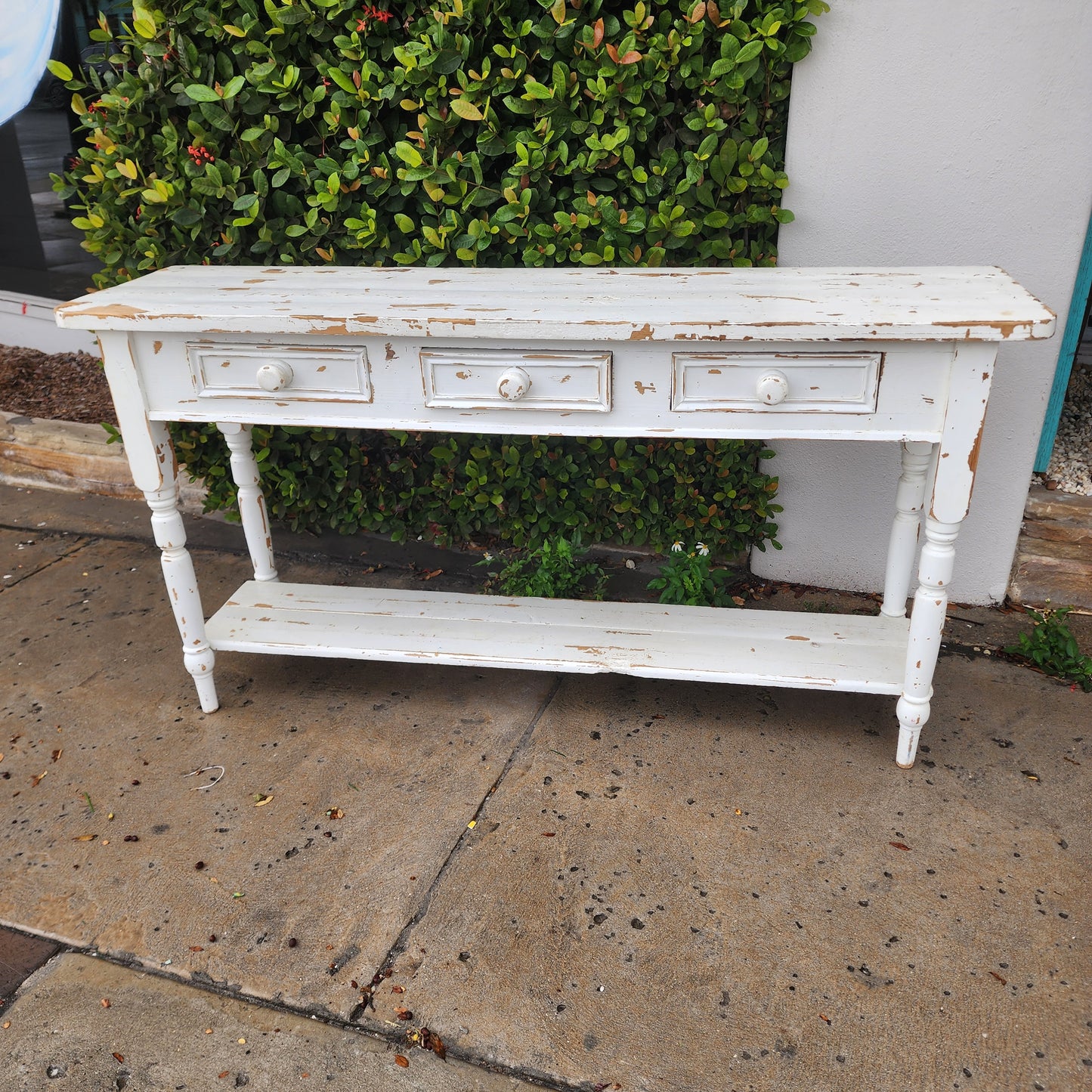 Sofa Console Table [Distressed]