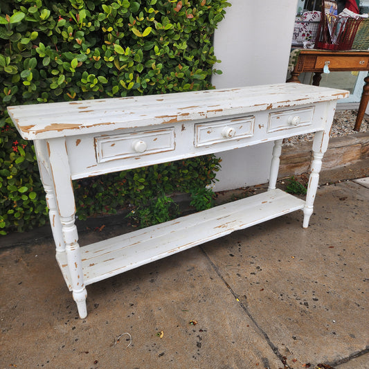 Sofa Console Table [Distressed]