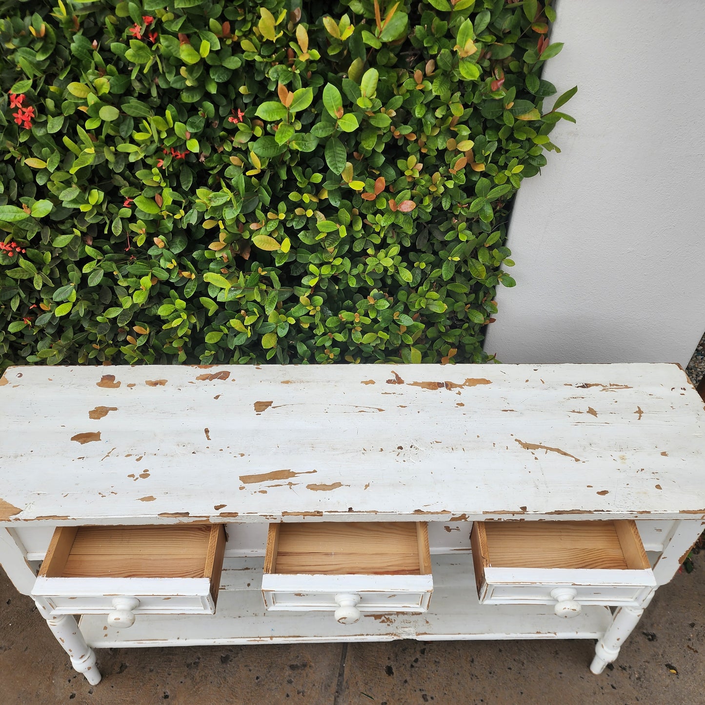 Sofa Console Table [Distressed]