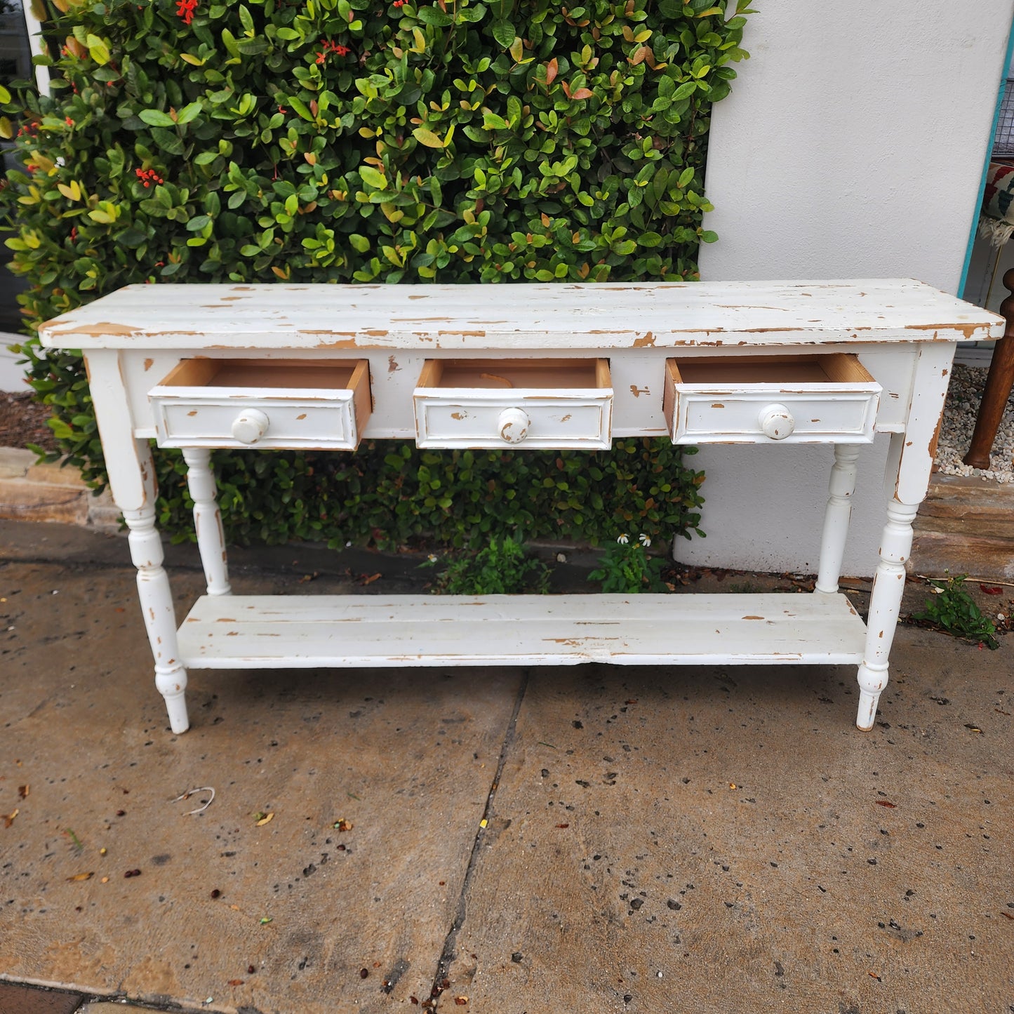 Sofa Console Table [Distressed]