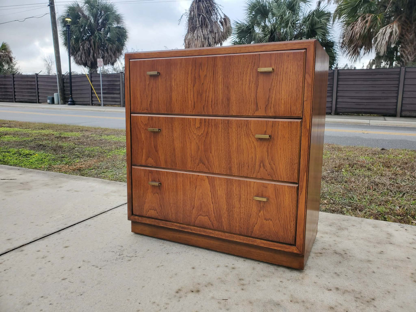 Drexel Tree Drawer Dresser - Vintage Mid-Century Modern Dresser