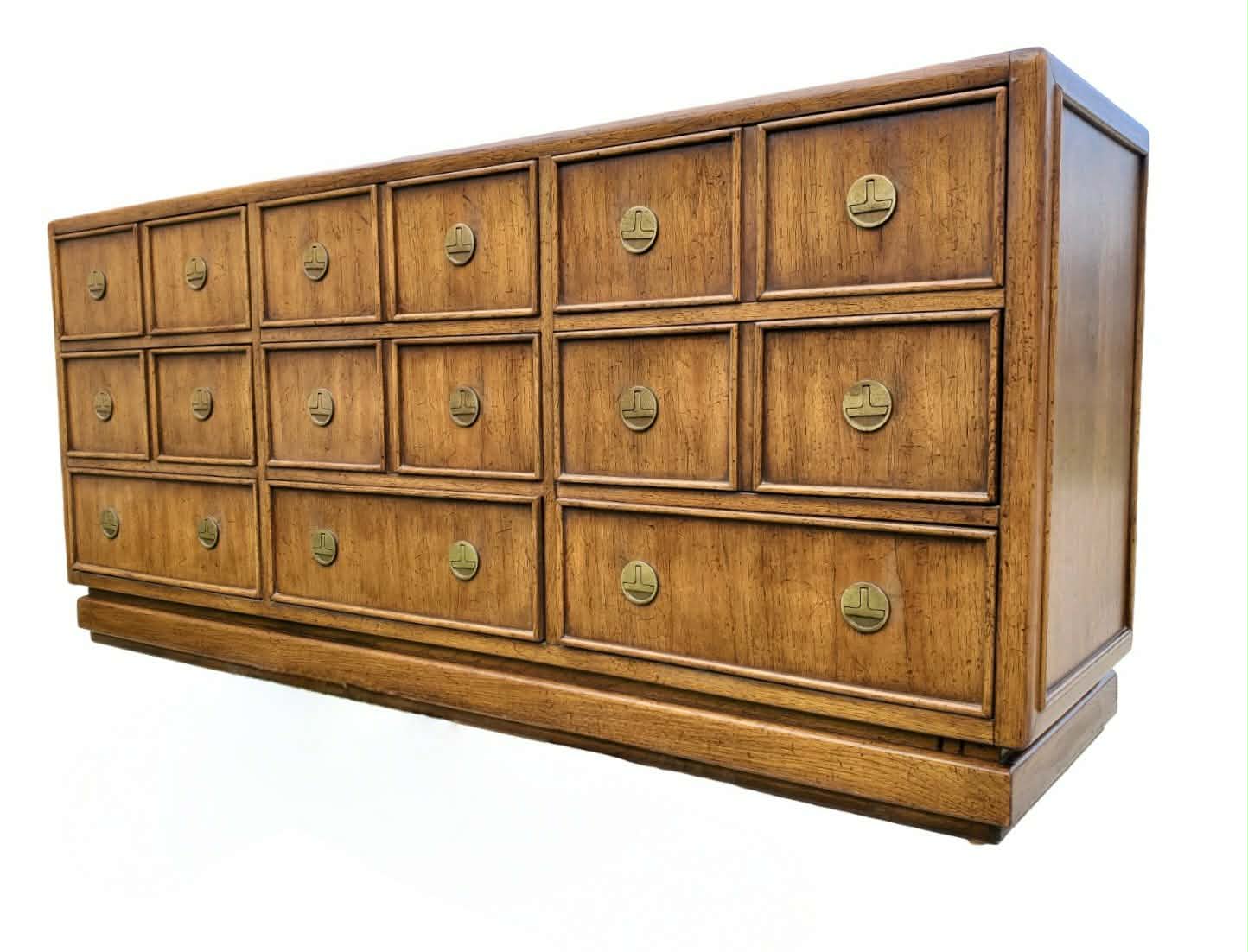 Campaign Mid-Century Style Dresser