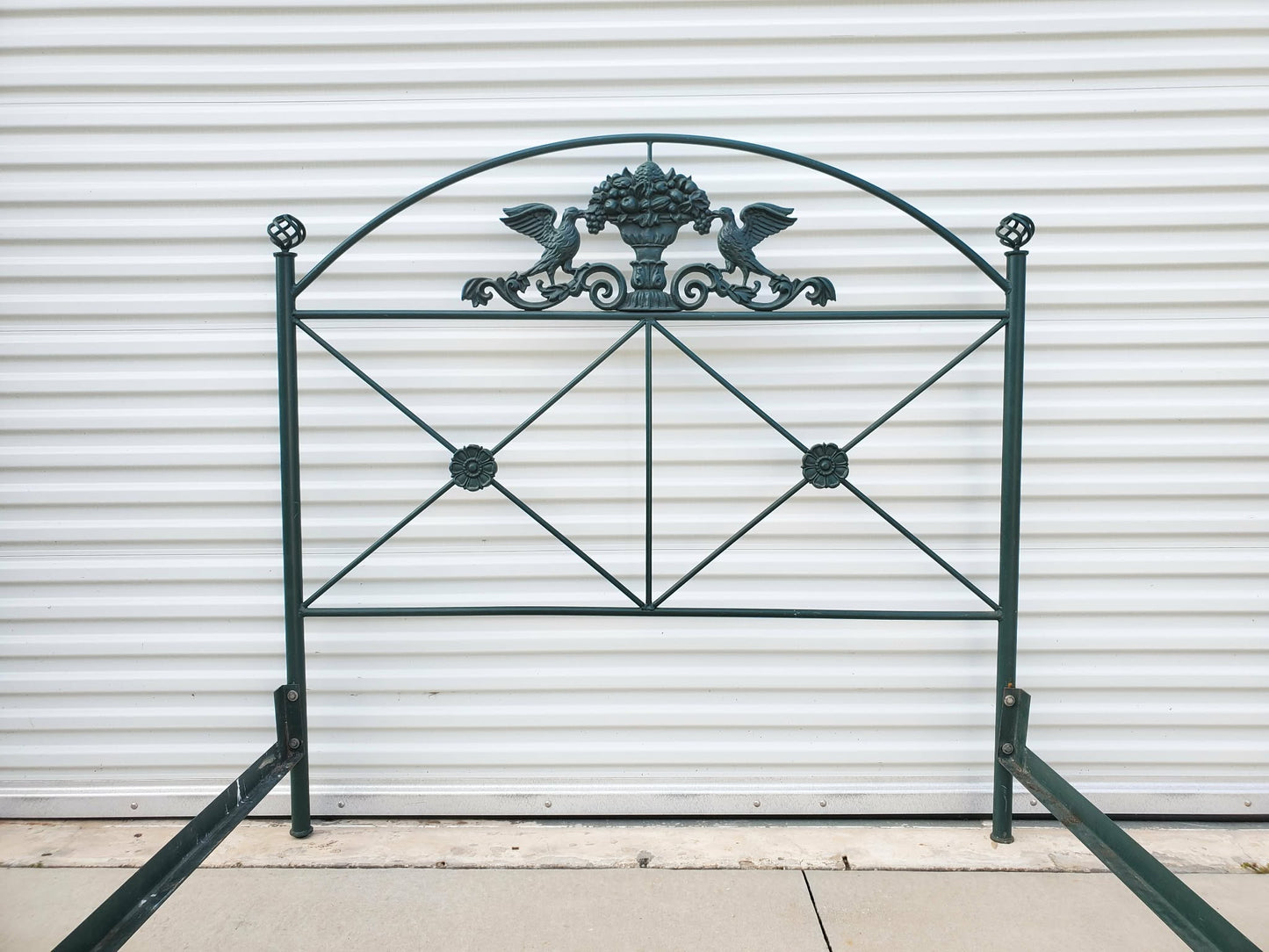 Queen Wrought Iron Bed