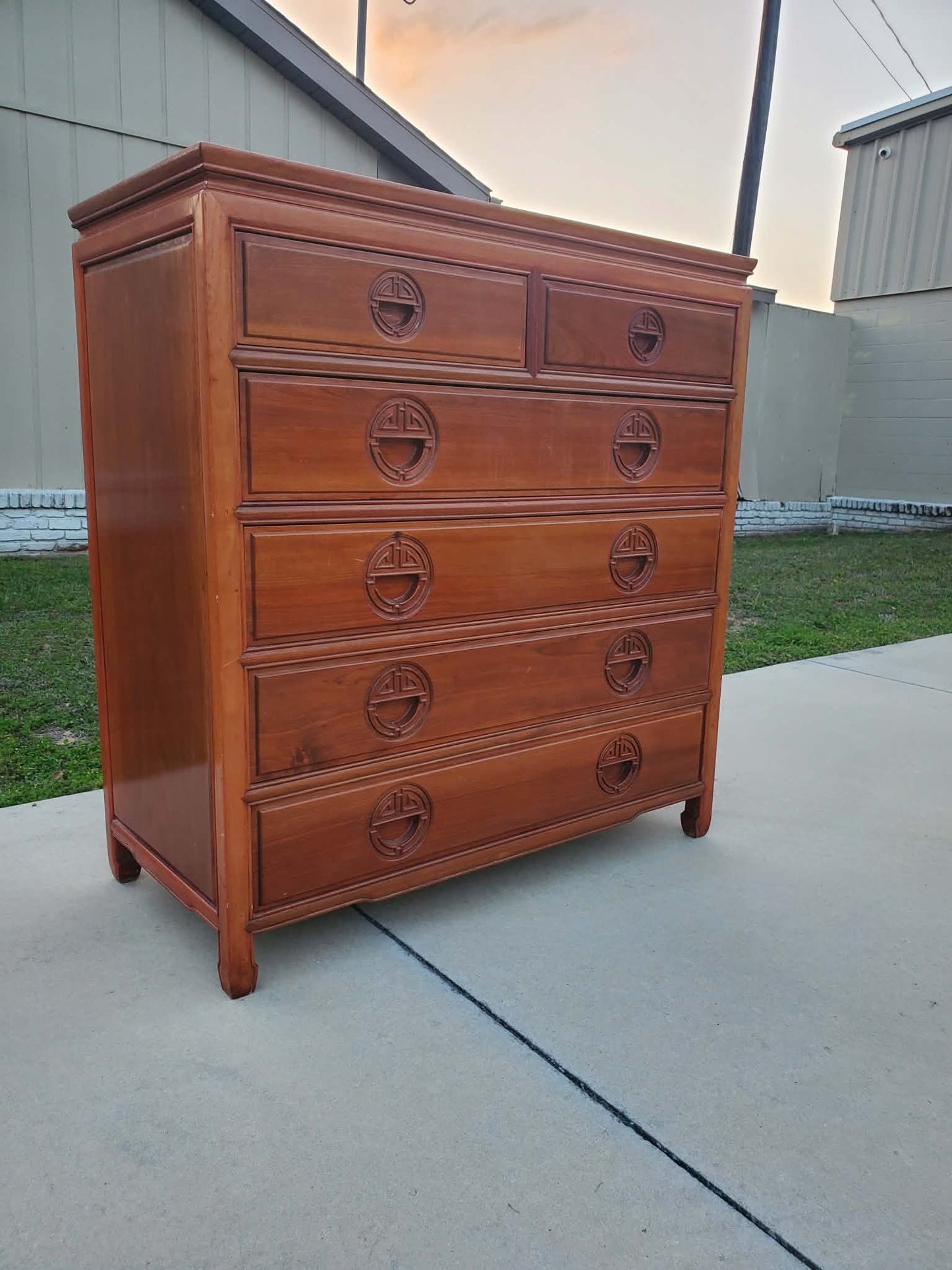 George Zee Rosewood Tallboy/ George Zee Rosewood Chest/ George Zee Rosewood Dresser