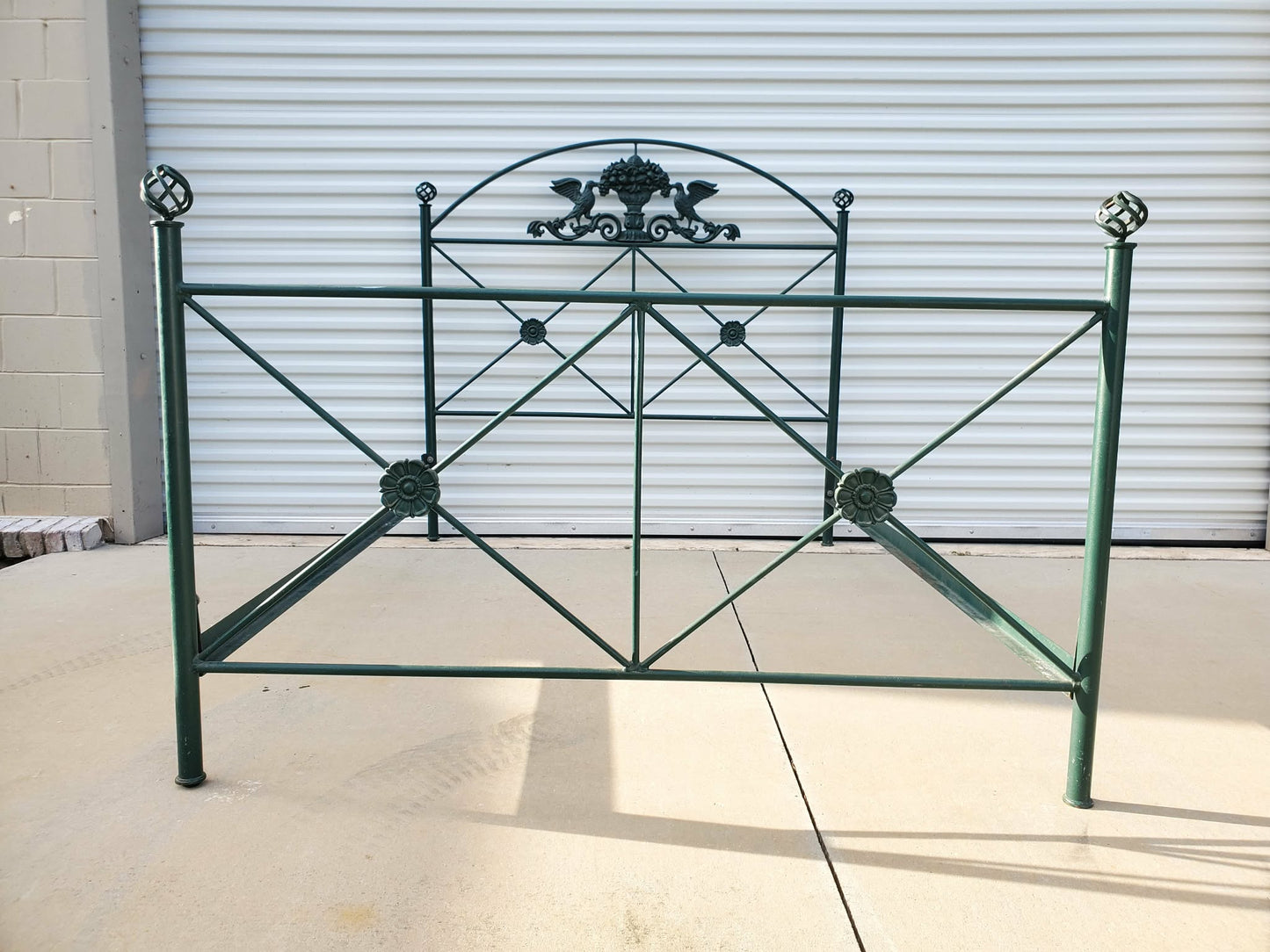 Queen Wrought Iron Bed
