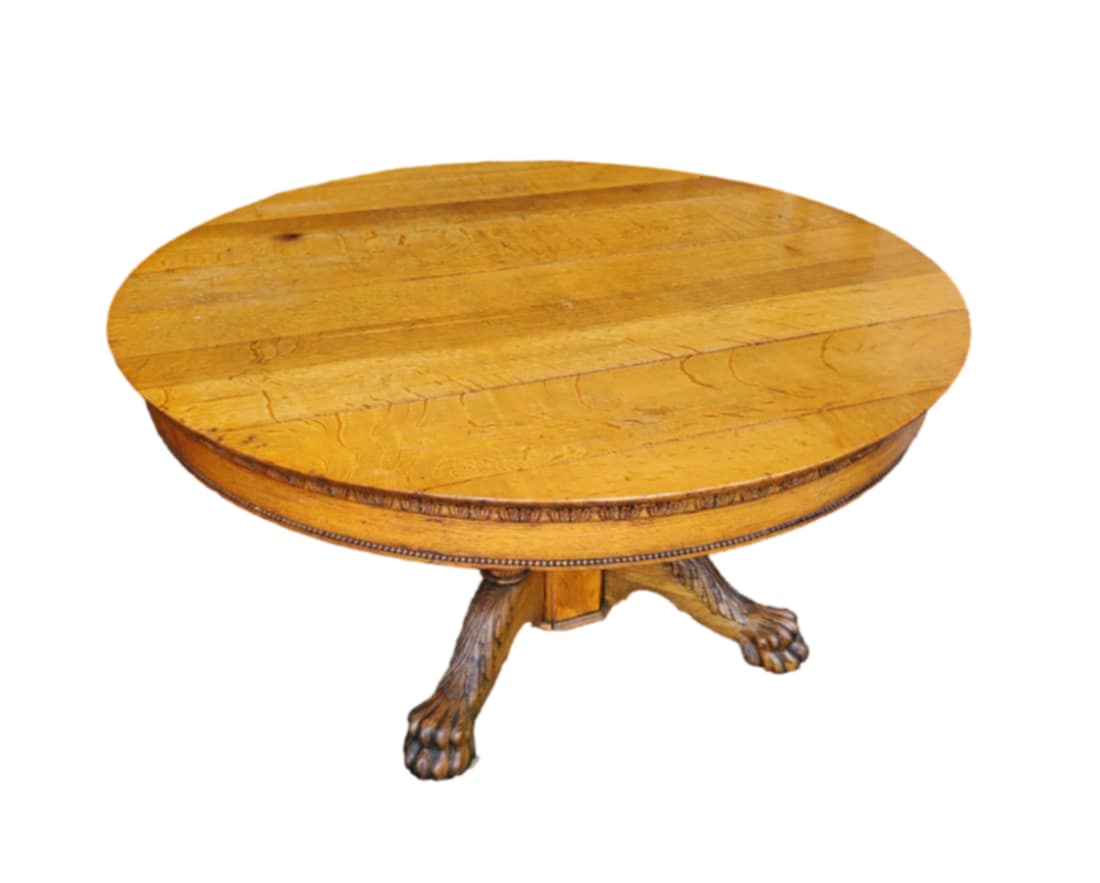 Antique Claw Foot Table
