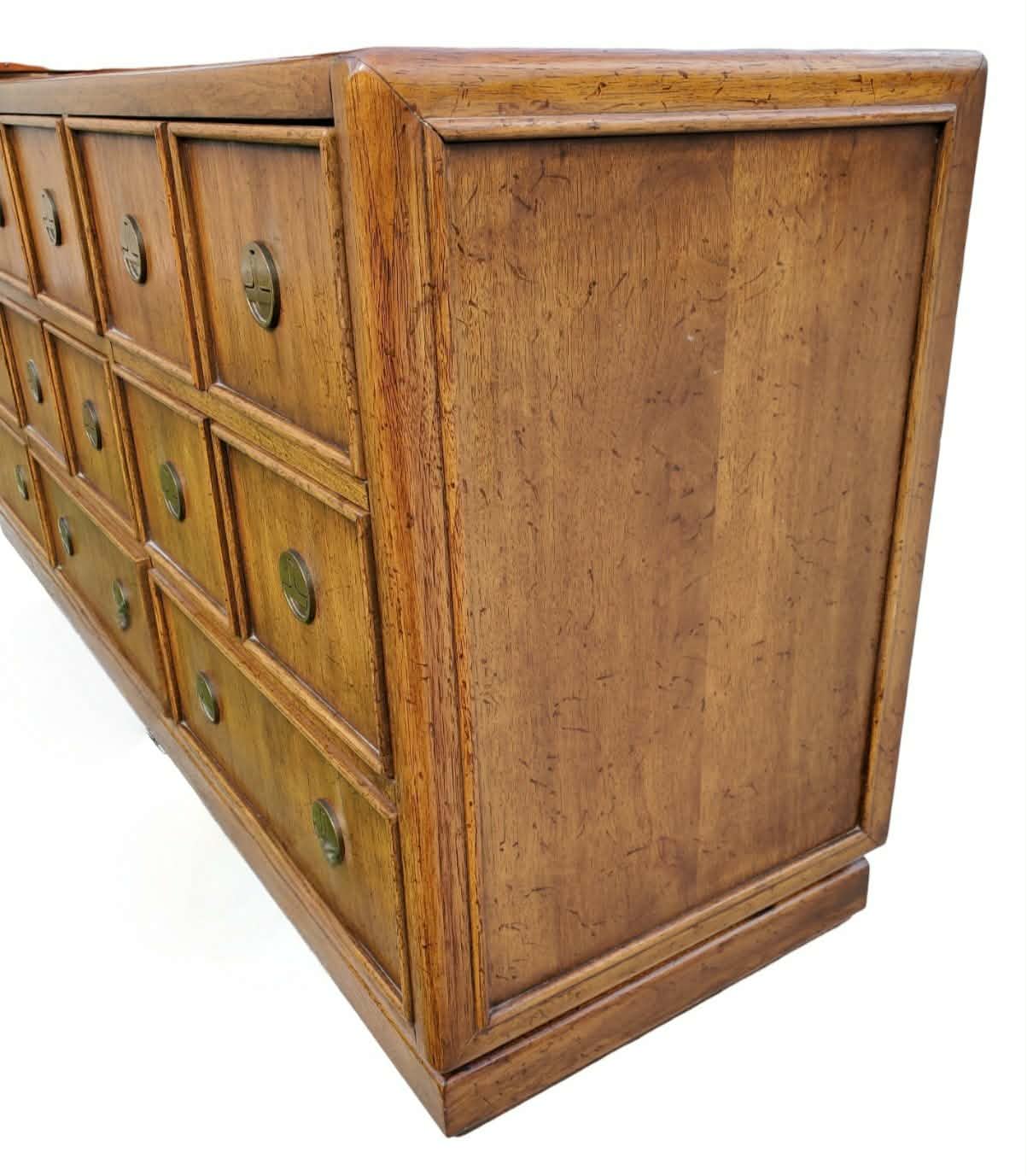 Campaign Mid-Century Style Dresser