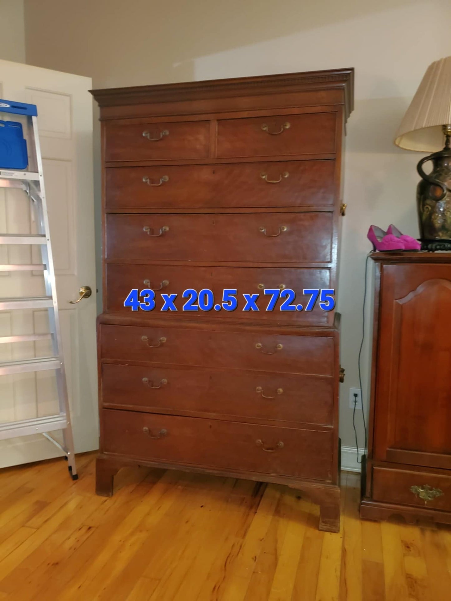 Antique 18th Century Georgain Style Tallboy Chest