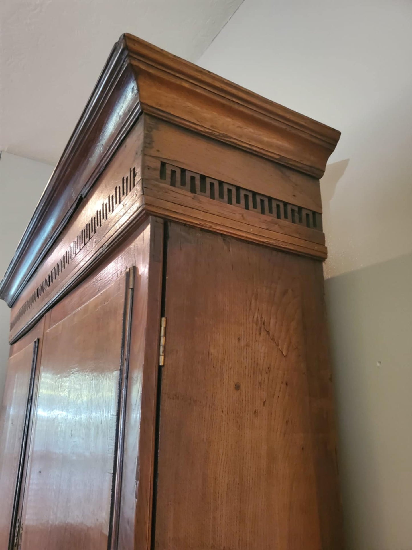 Antique Desk/ Antique Bookcase/ 1800's Large Bookcase/ Large Desk