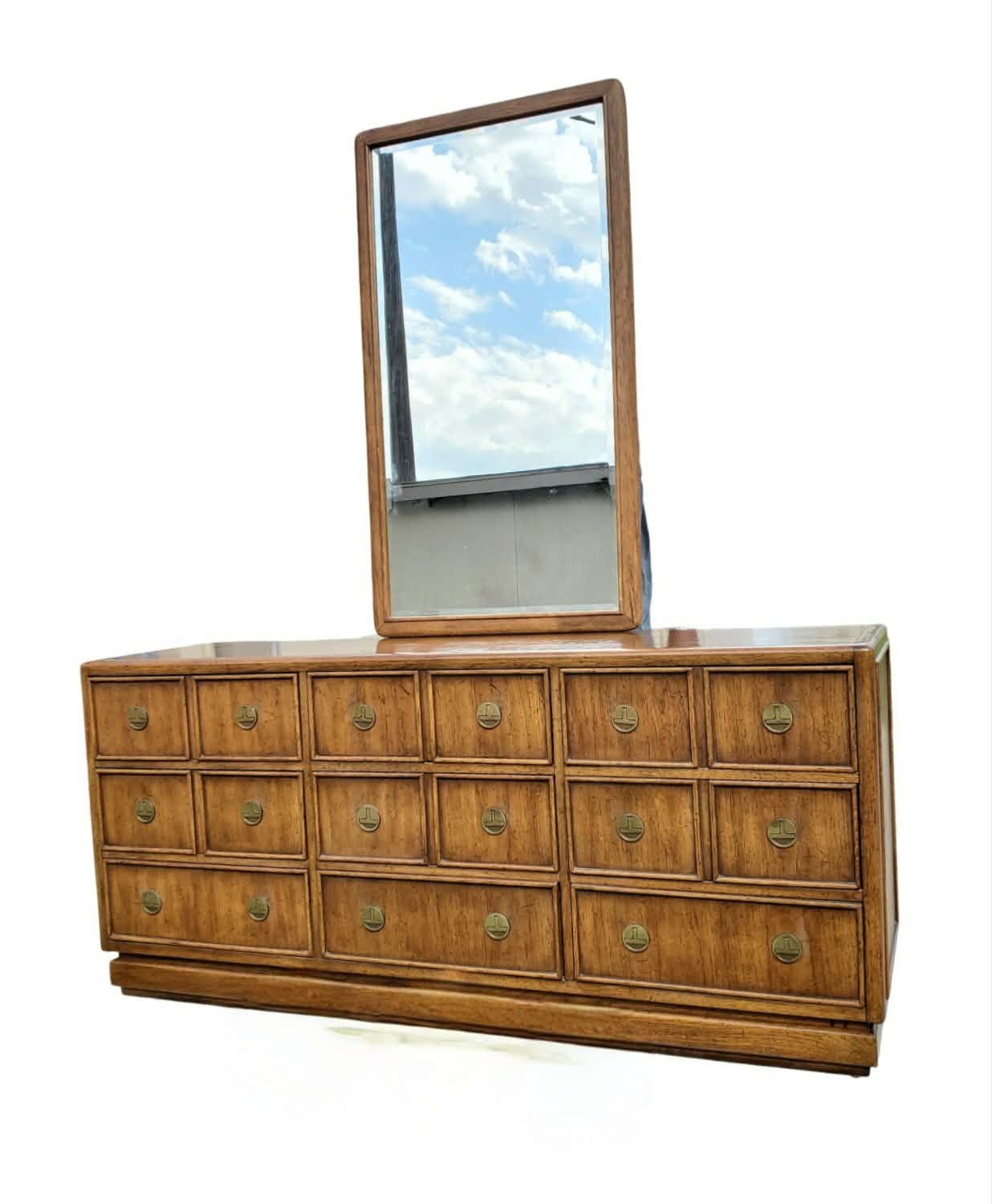 Campaign Mid-Century Style Dresser