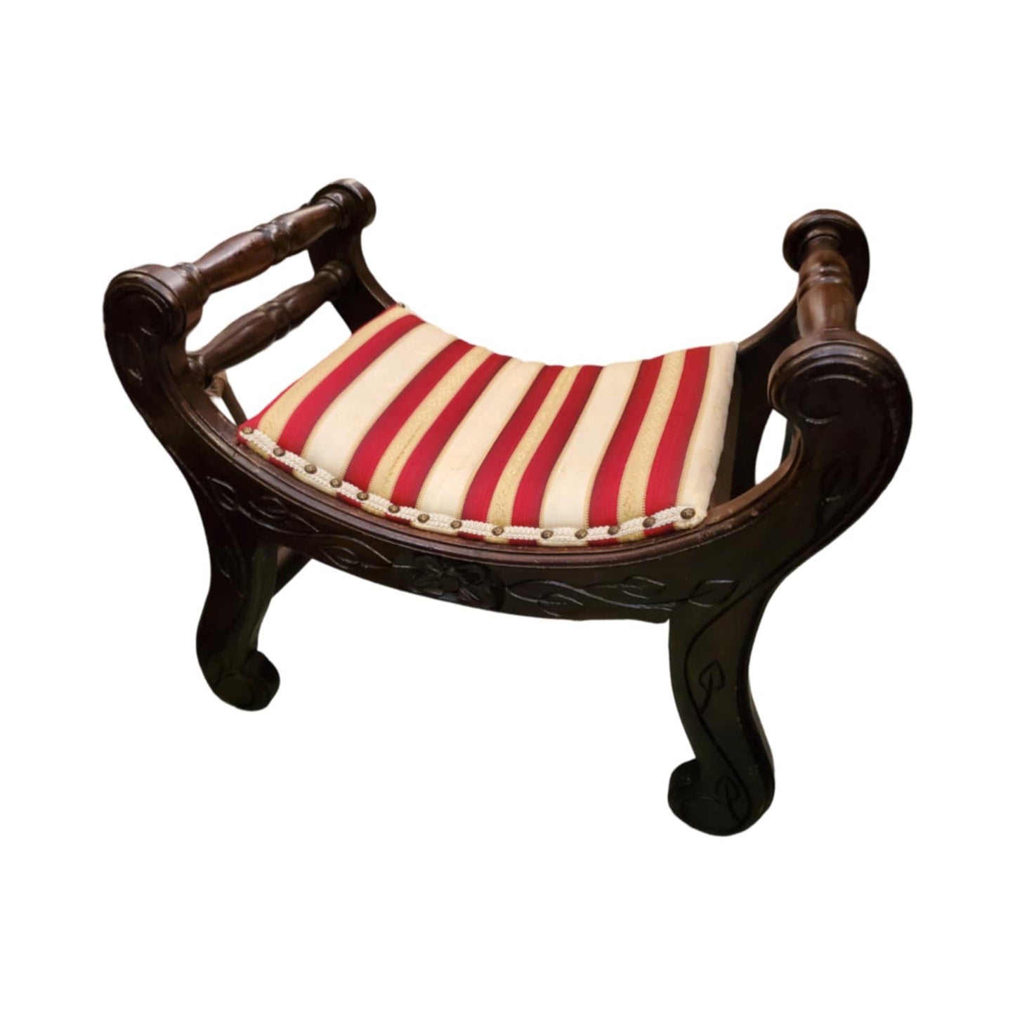 Antique Mahogany Dressing Stool