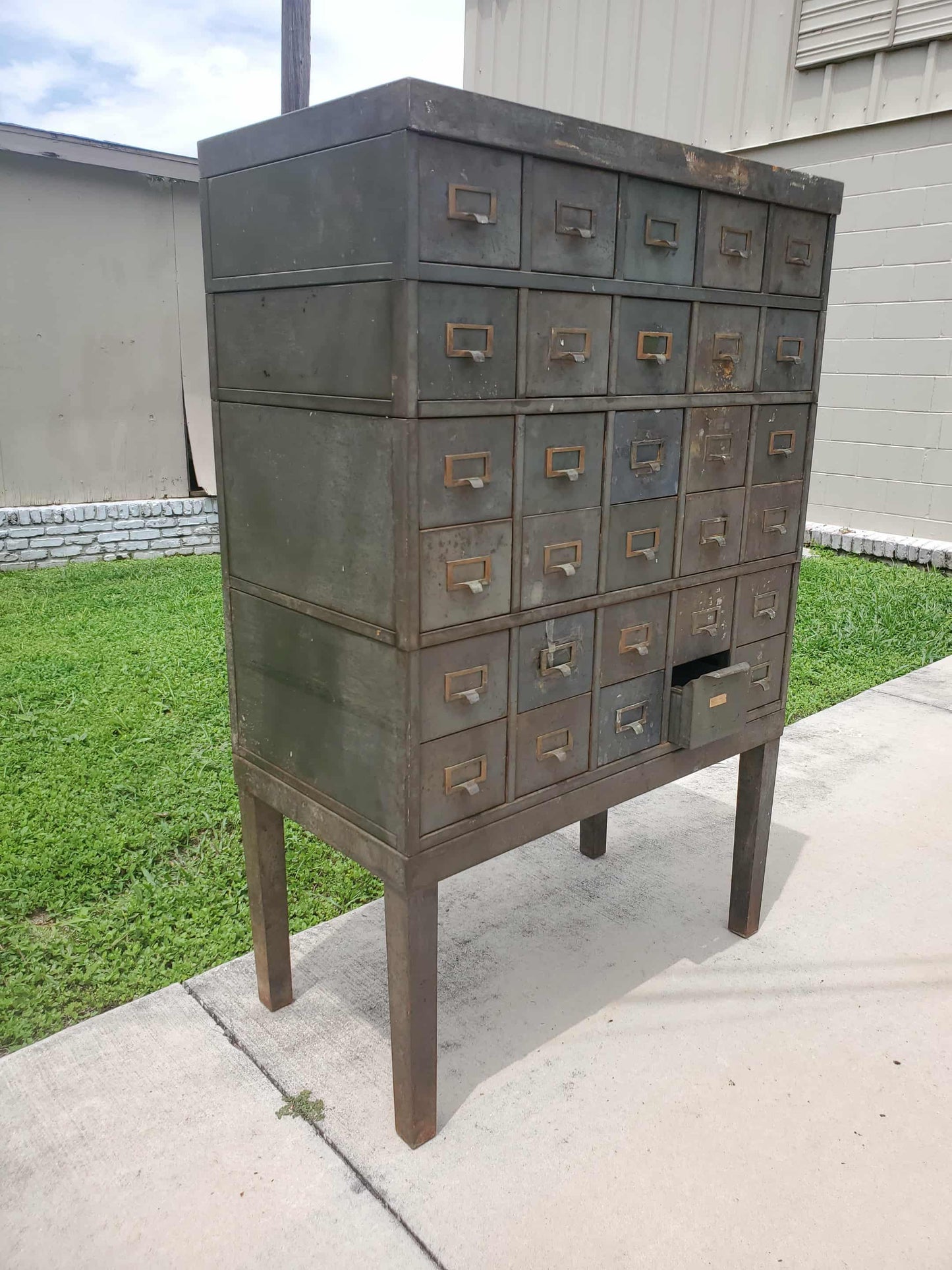 Stackable Multi-Drawer Cabinet with Stand/industrial Metal Storage Cabinet