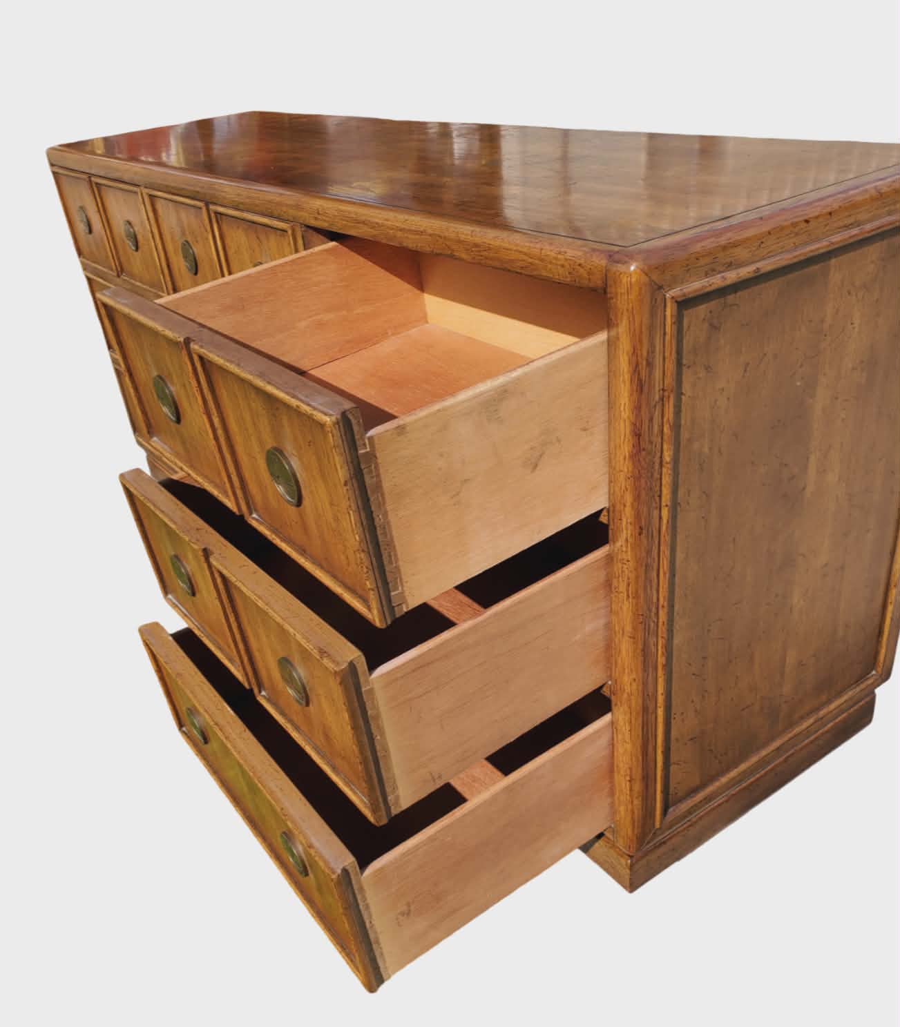 Campaign Mid-Century Style Dresser