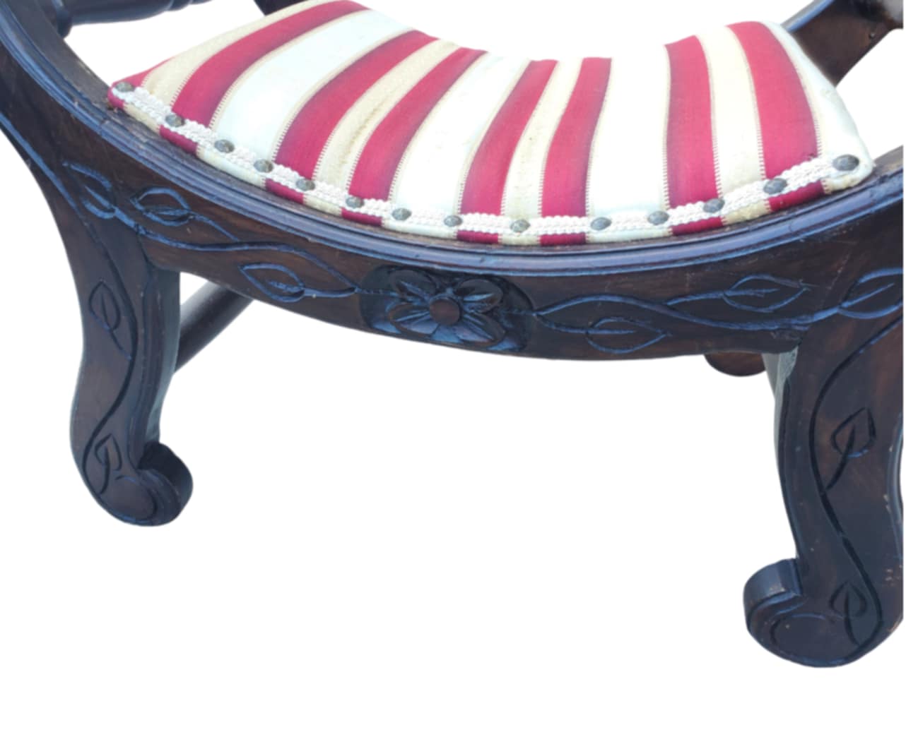 Antique Mahogany Dressing Stool
