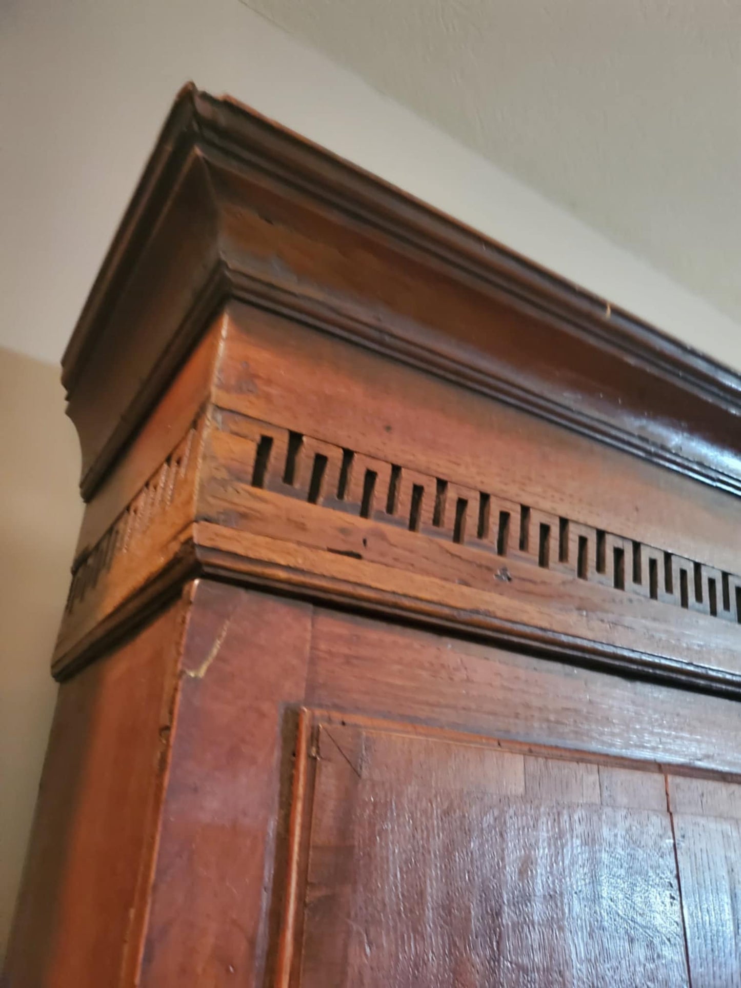 Antique Desk/ Antique Bookcase/ 1800's Large Bookcase/ Large Desk